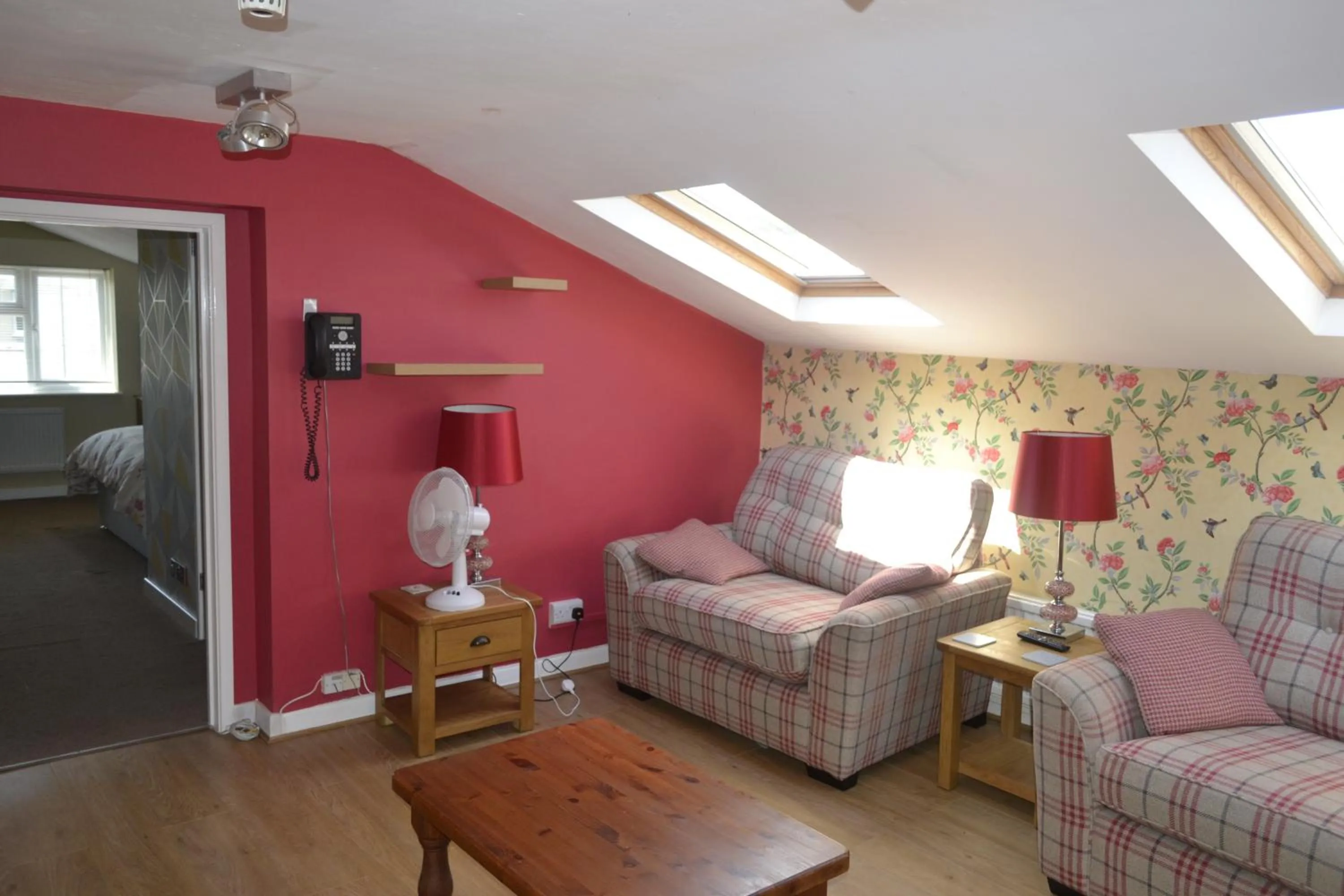 Bedroom in The Lawns Tea Room and B&B