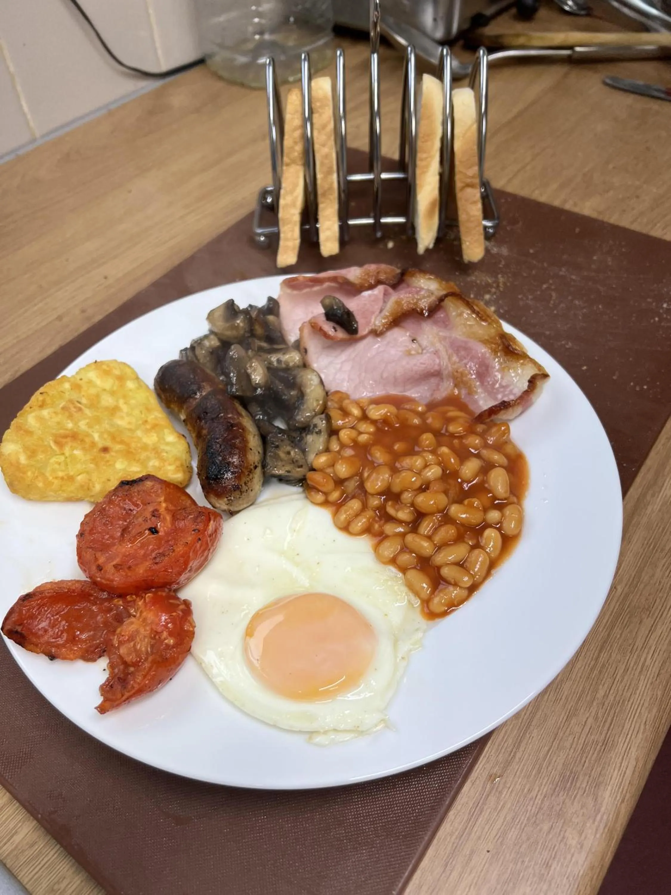 Food and drinks in The Lawns Tea Room and B&B