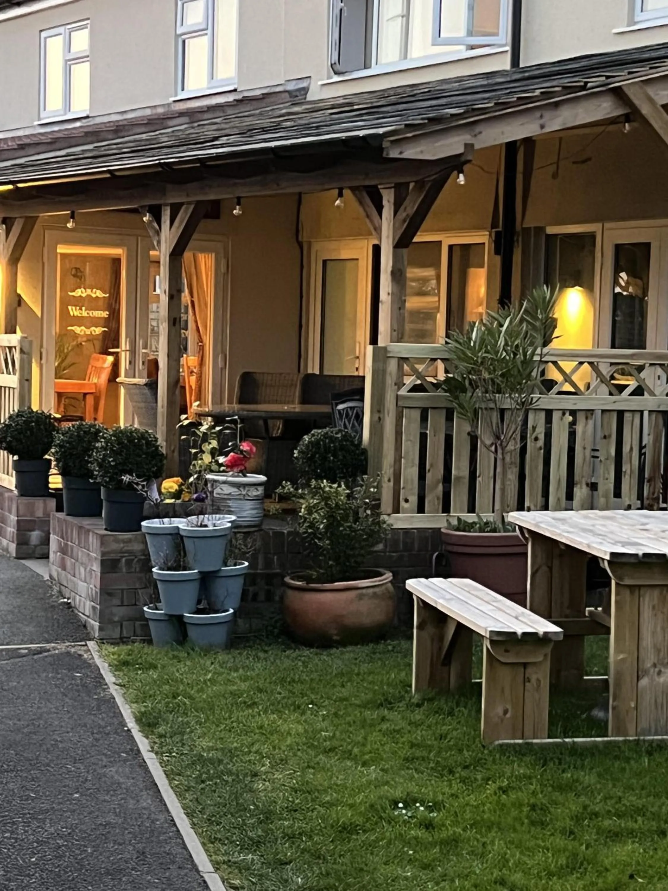 Garden in The Lawns Tea Room and B&B