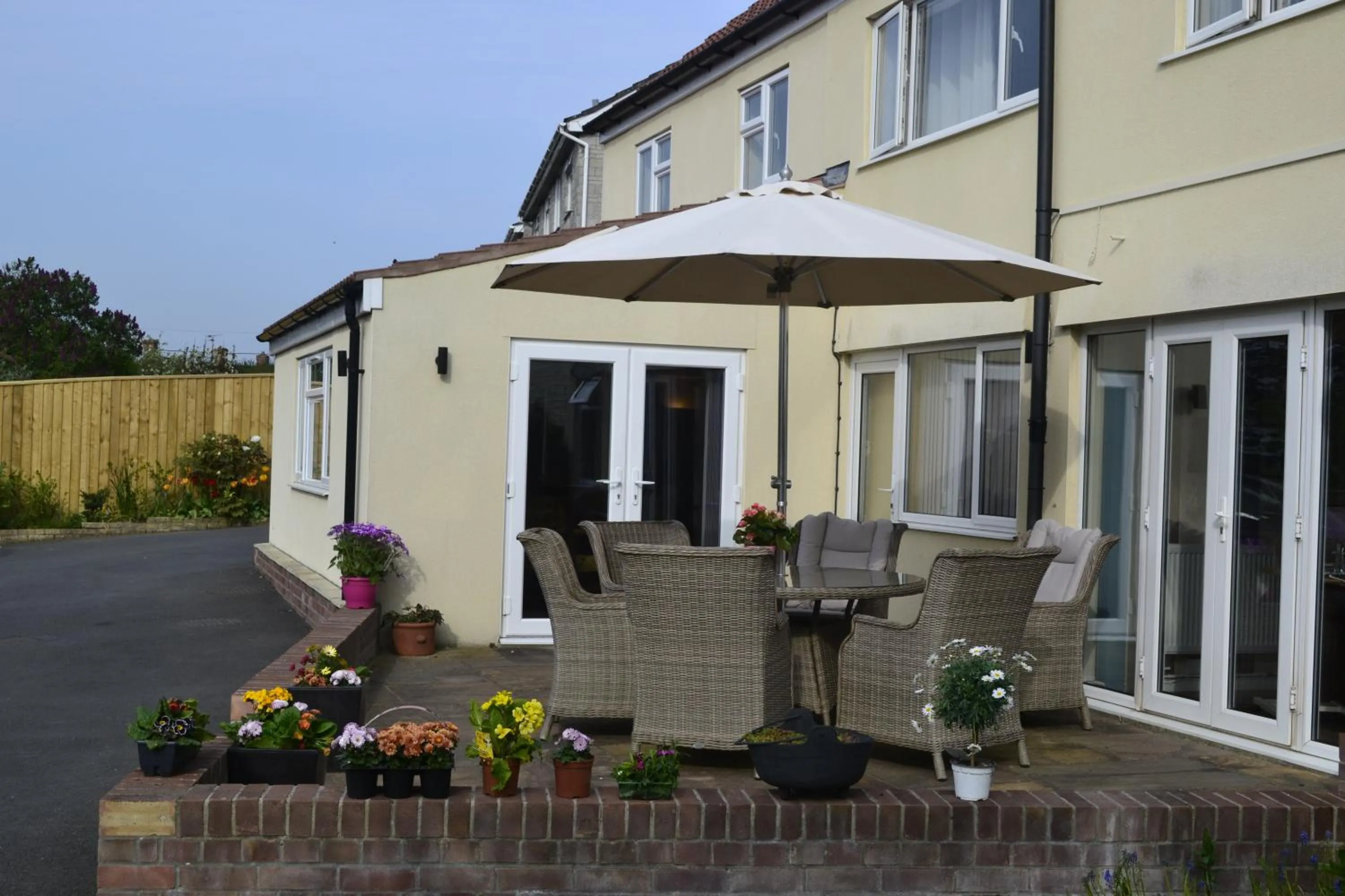 Garden in The Lawns Tea Room and B&B