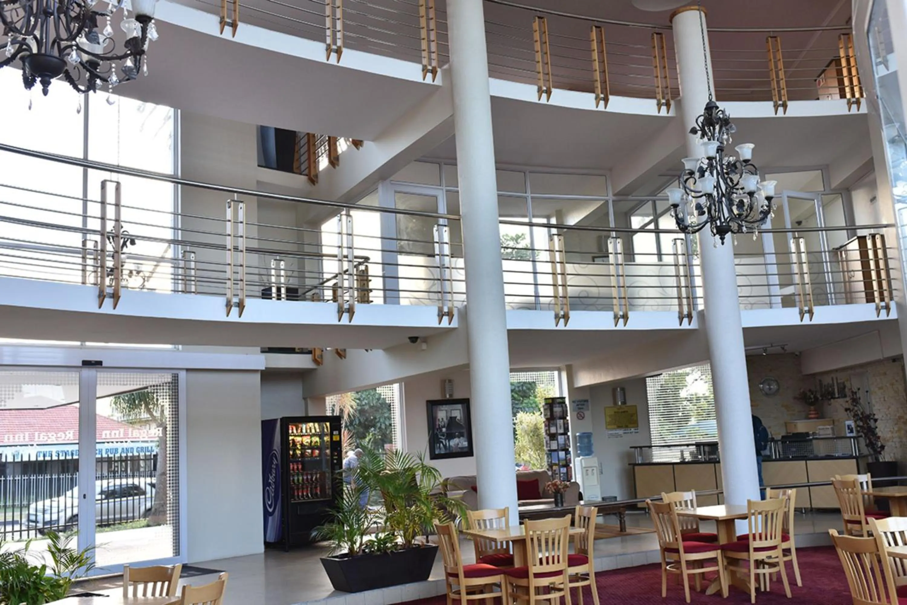 Lobby or reception in Regal Inn PMBurg