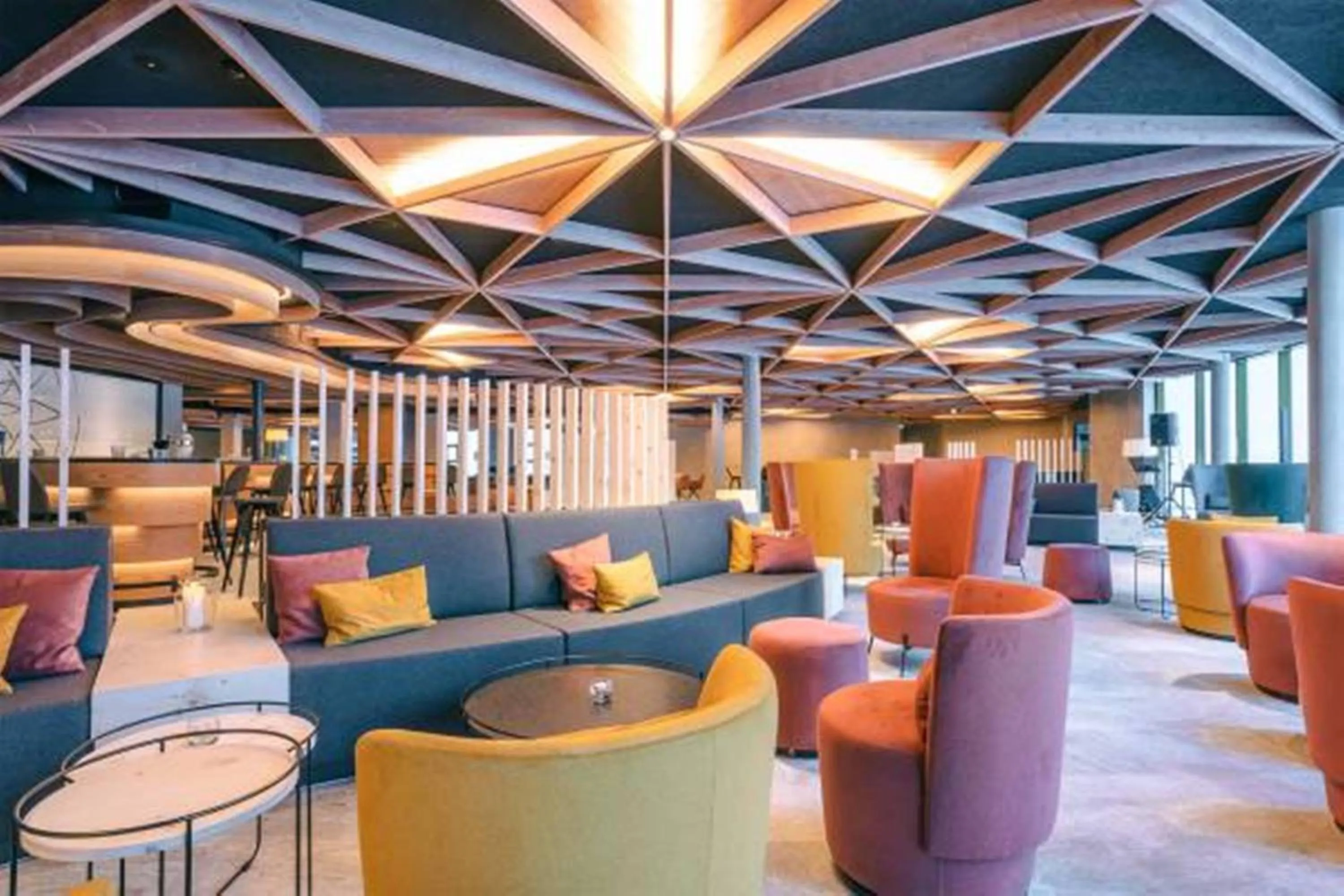 Lobby or reception in Hotel Laudinella