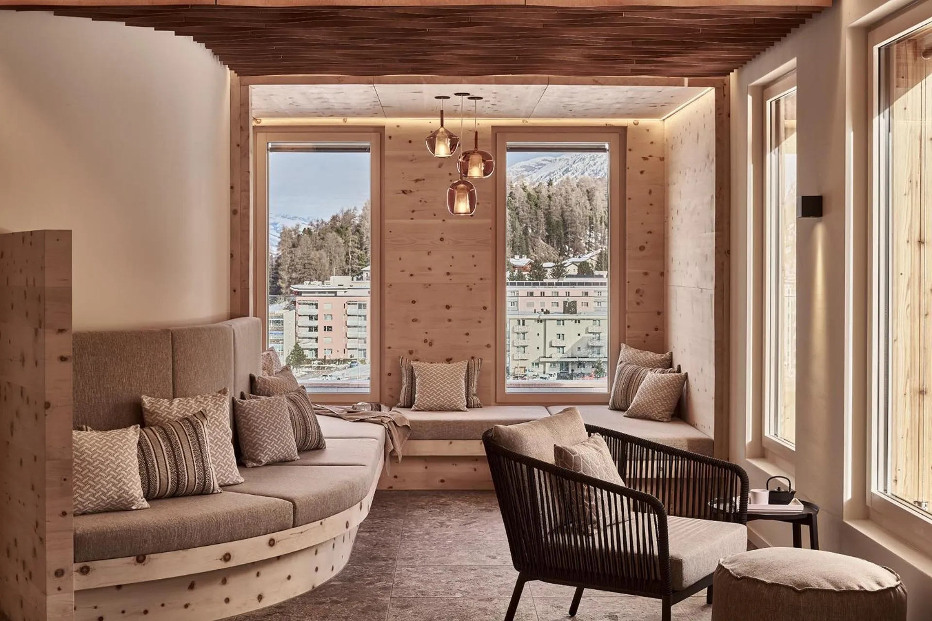 Spa and wellness centre/facilities in Hotel Laudinella