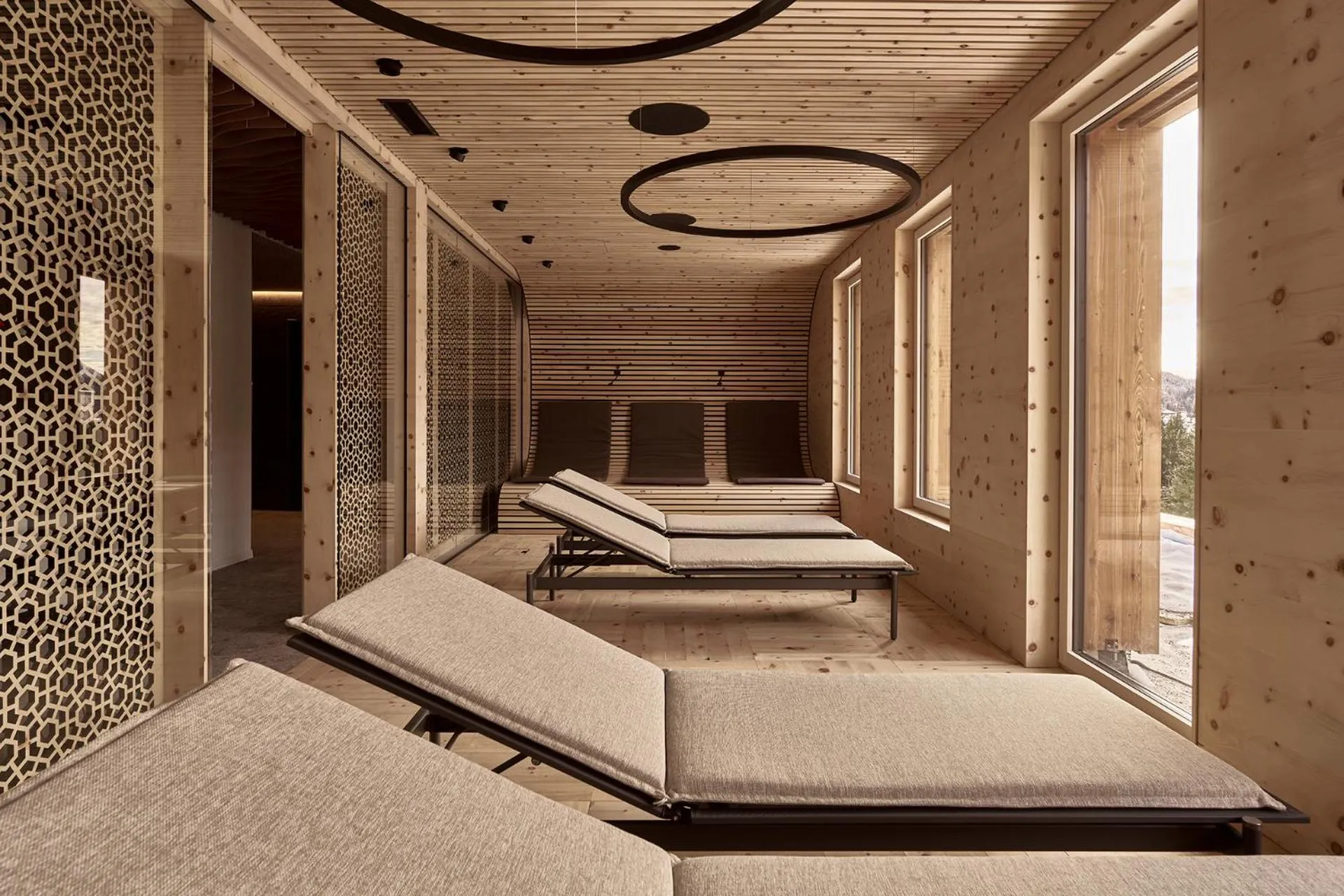 Spa and wellness centre/facilities, Bed in Hotel Laudinella