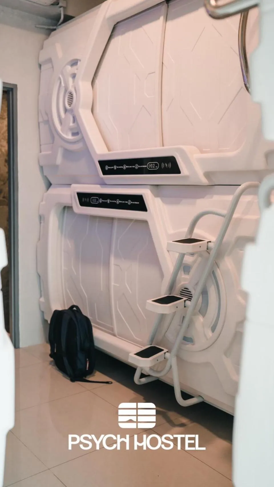Bedroom in Psych Hostel