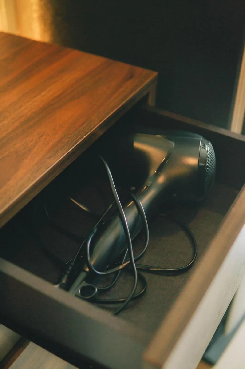 hair dryier in Psych Hostel