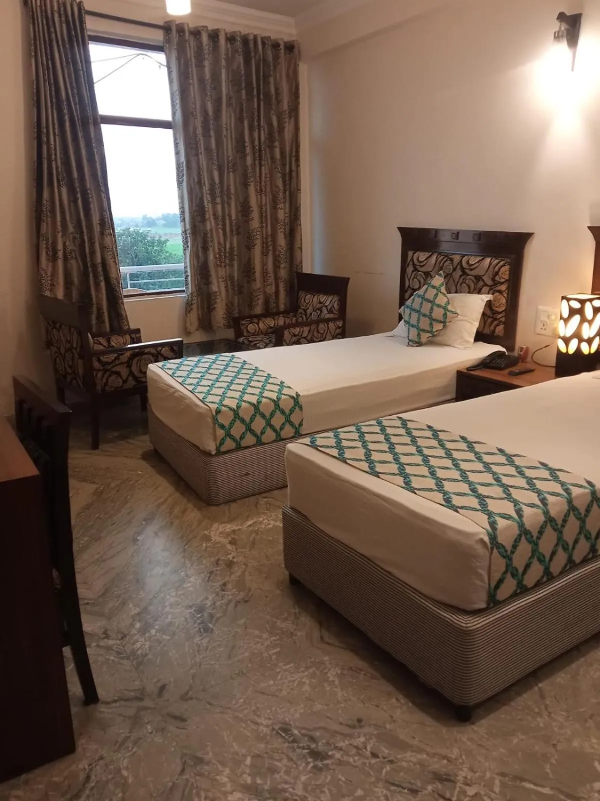 Bedroom, Bed in Hotel Taj Darbar