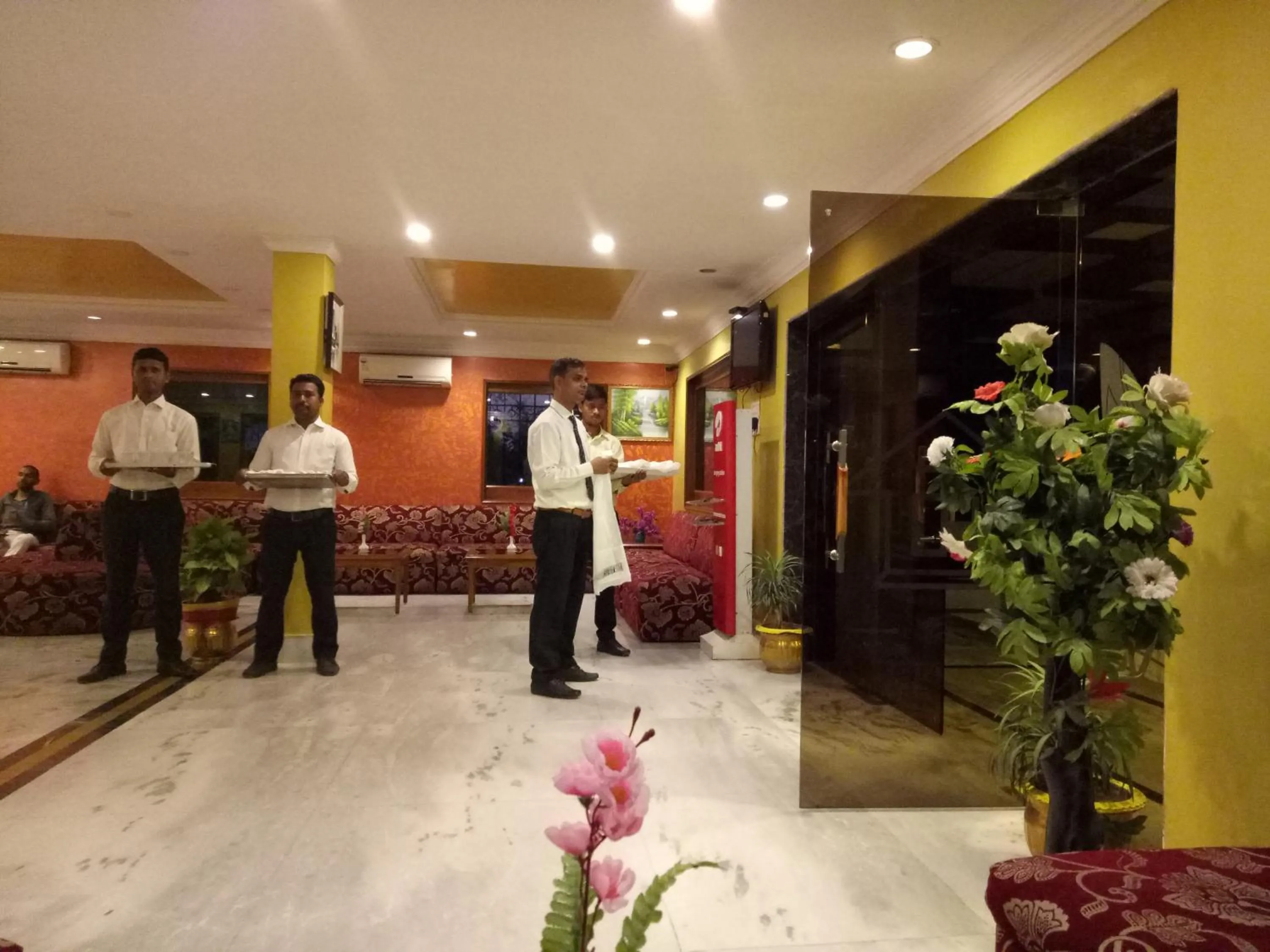 Lobby or reception in Hotel Taj Darbar