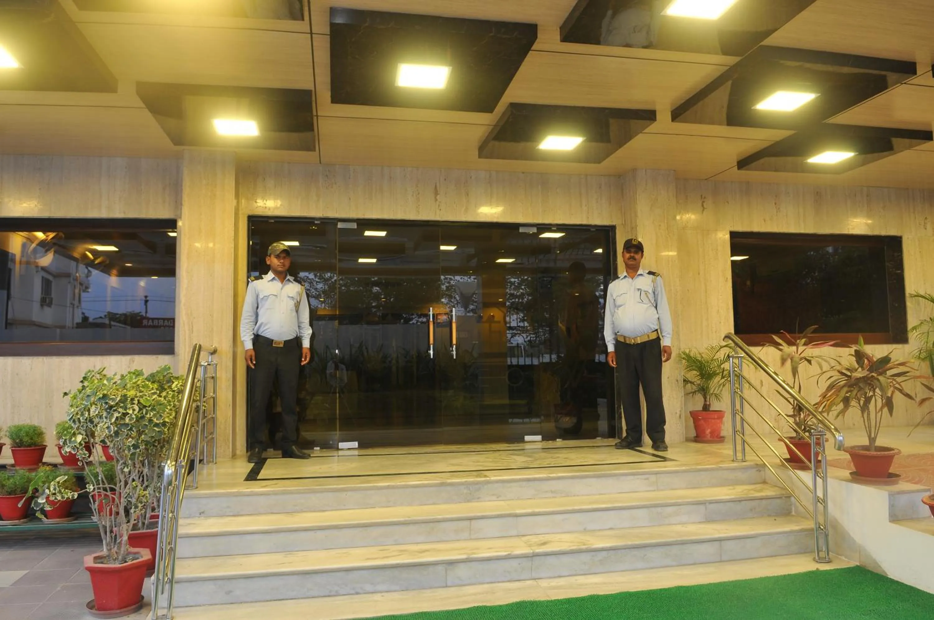 Facade/entrance in Hotel Taj Darbar