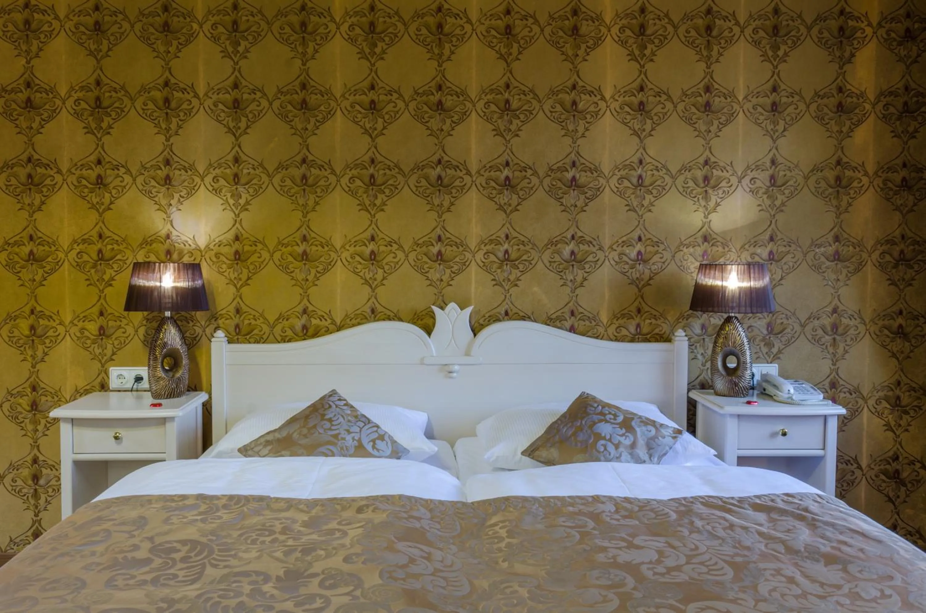 Bed in Seeschloss Schorssow