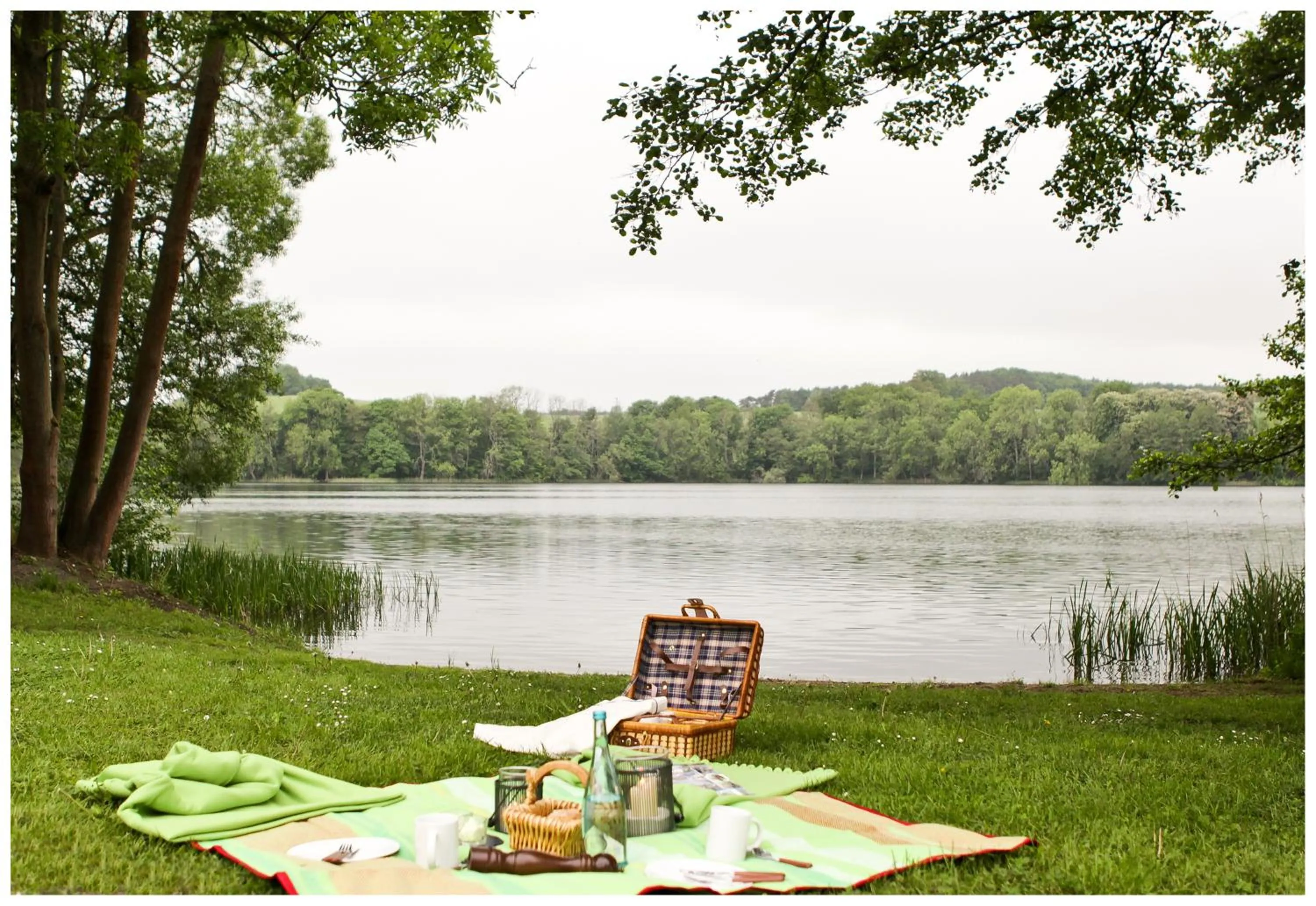 Garden in Seeschloss Schorssow