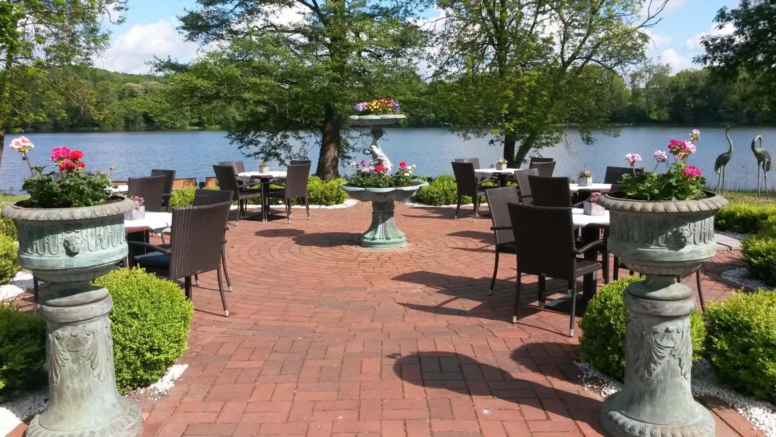 Balcony/Terrace in Seeschloss Schorssow