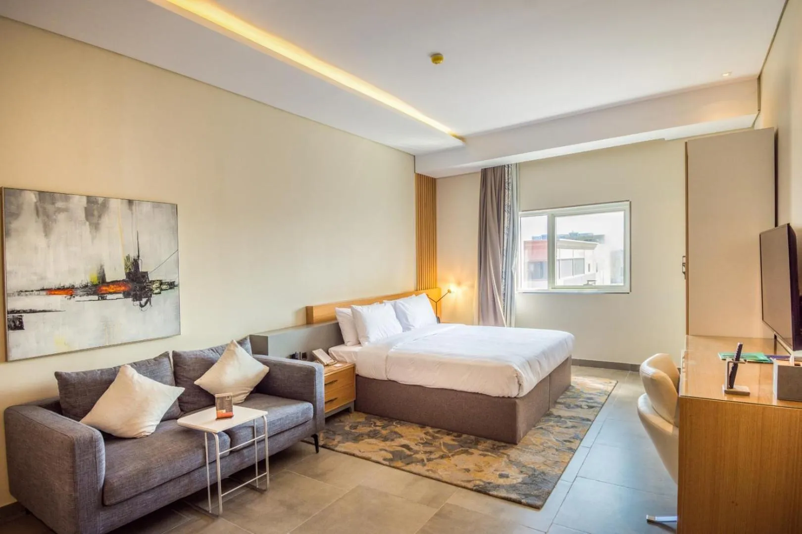 Bedroom, Bed in Ewaa Express Hotel - Al Rawda