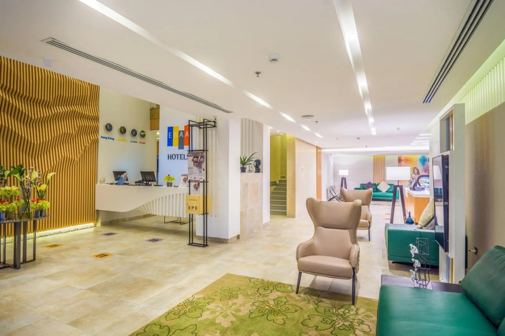 Lobby or reception in Ewaa Express Hotel - Al Rawda