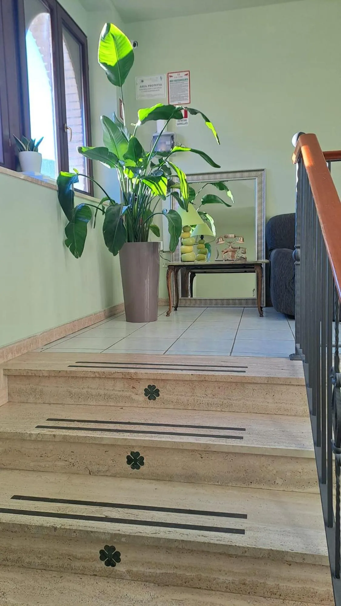 Living room in Hotel Lo Smeraldo