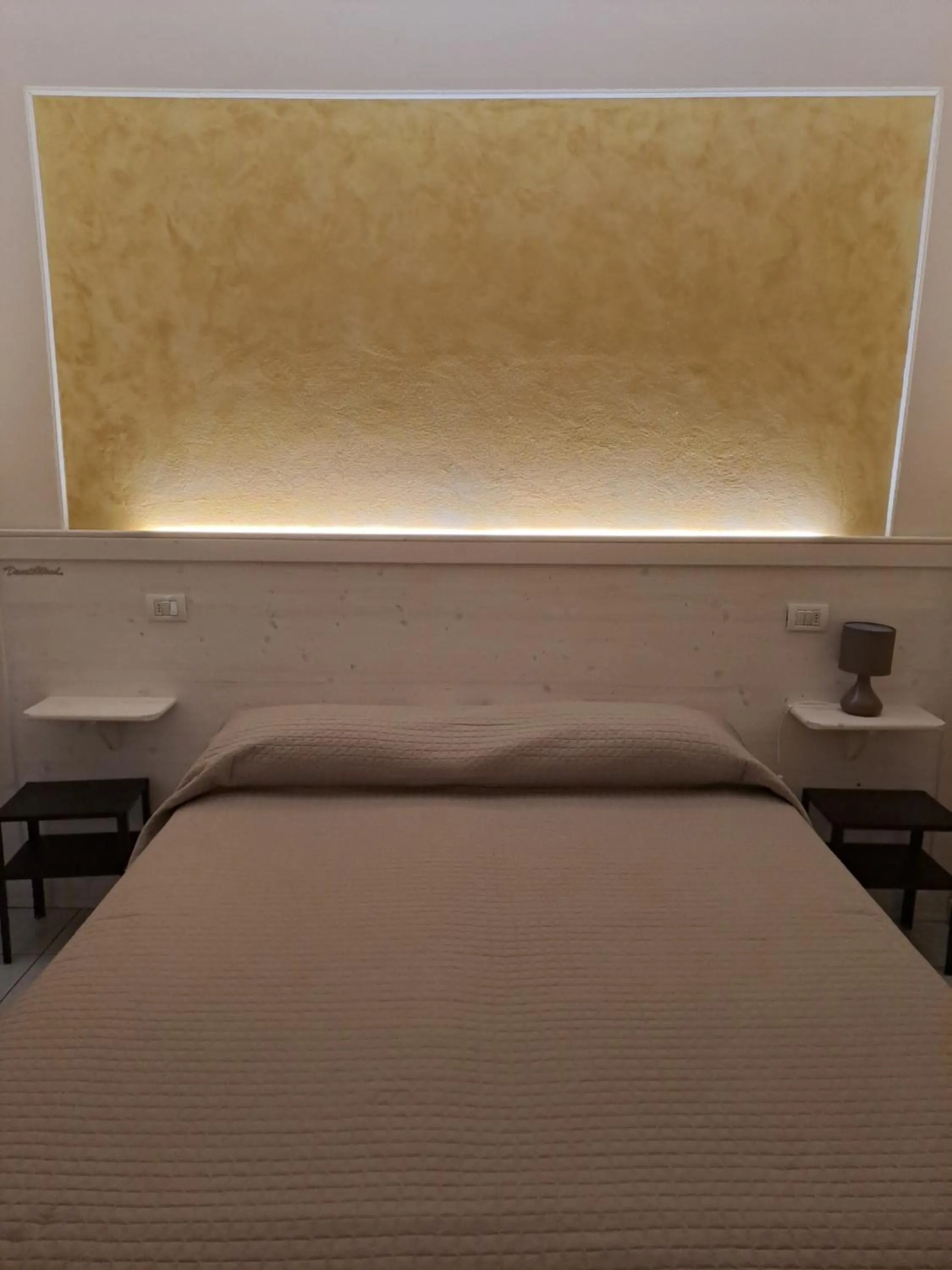 Bed in Hotel Lo Smeraldo