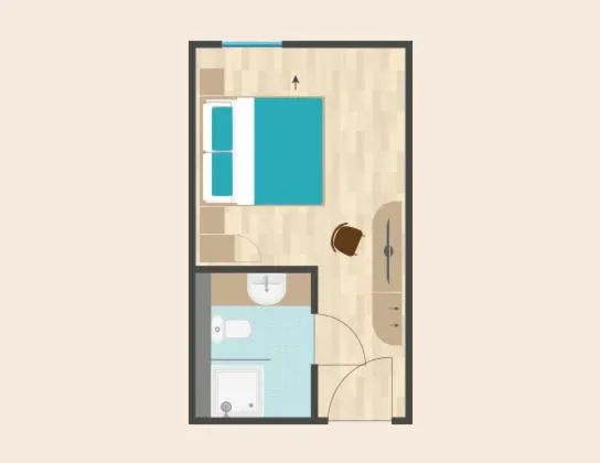 Floor plan in KELKO 1A Hotel