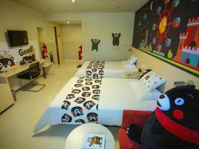 Bed in Jinjiang Inn Huludao Longgang Haibin Branch