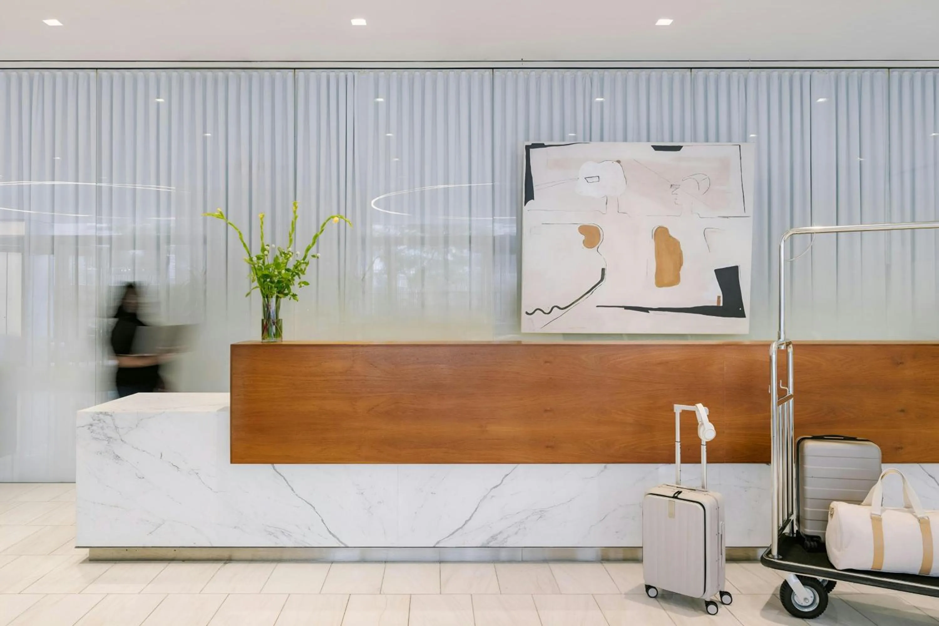 Lobby or reception in Sonder by Marriott Bonvoy Battery Park Apartments Financial District
