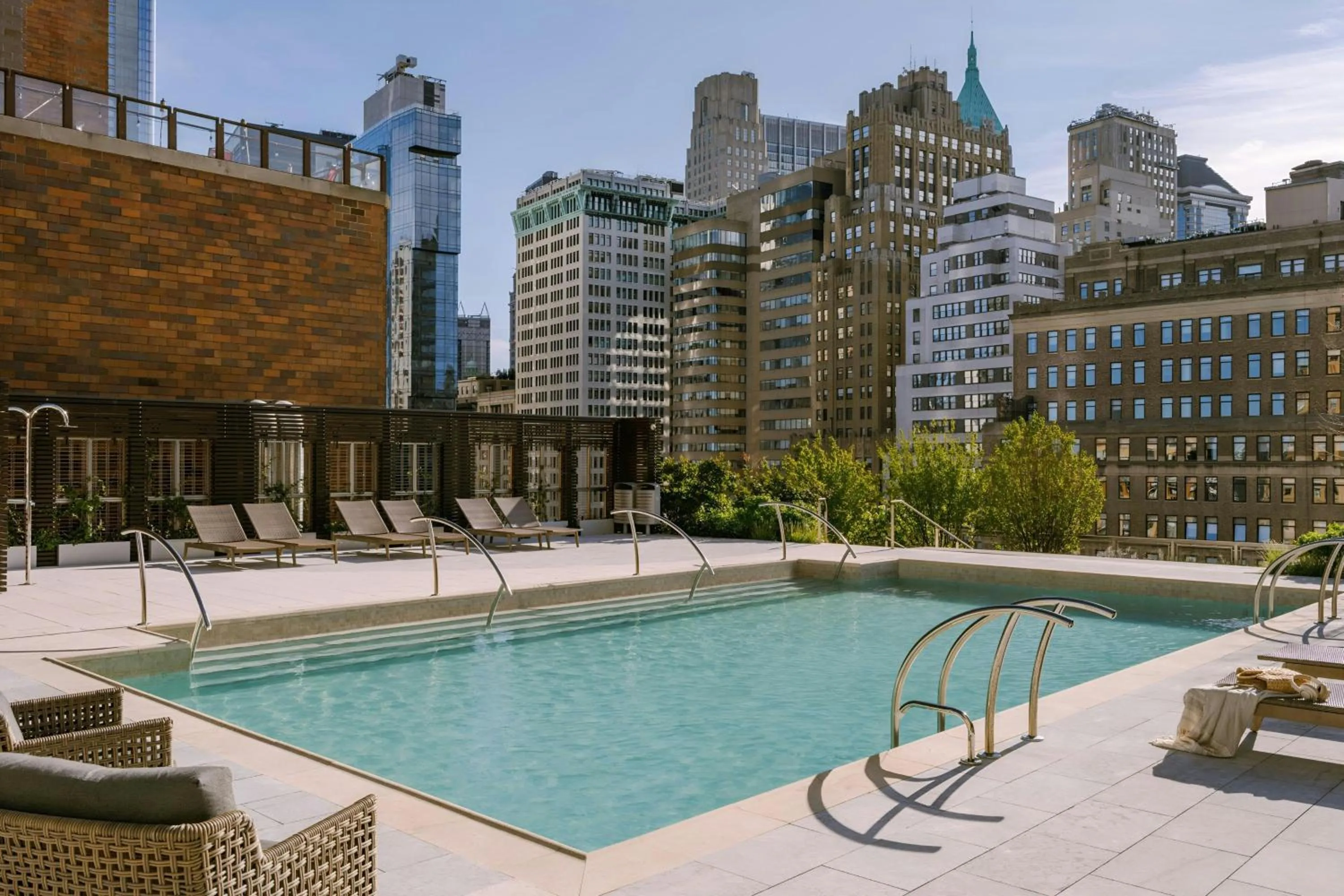 Swimming pool in Sonder by Marriott Bonvoy Battery Park Apartments Financial District