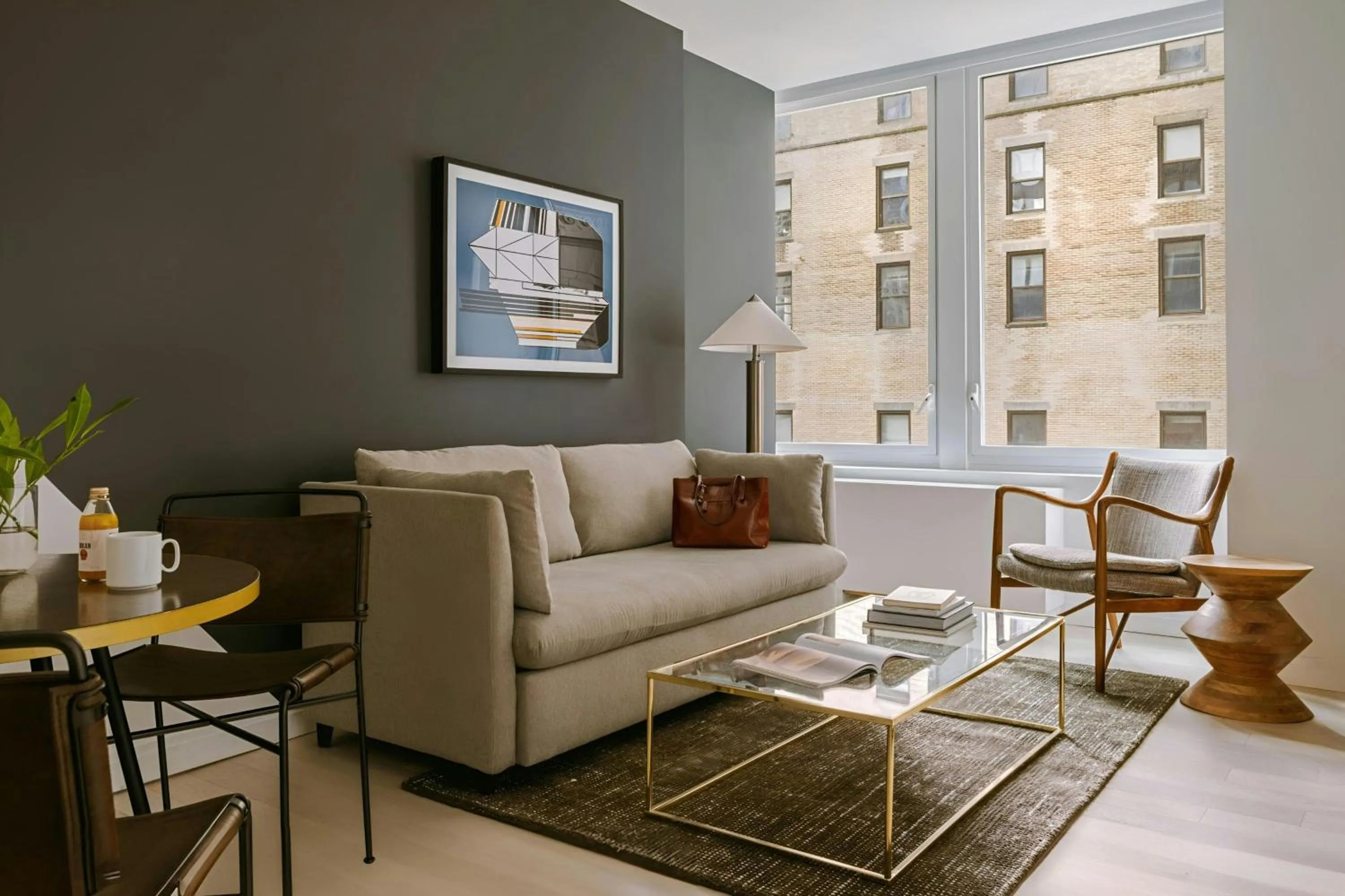 Living room in Sonder by Marriott Bonvoy Battery Park Apartments Financial District