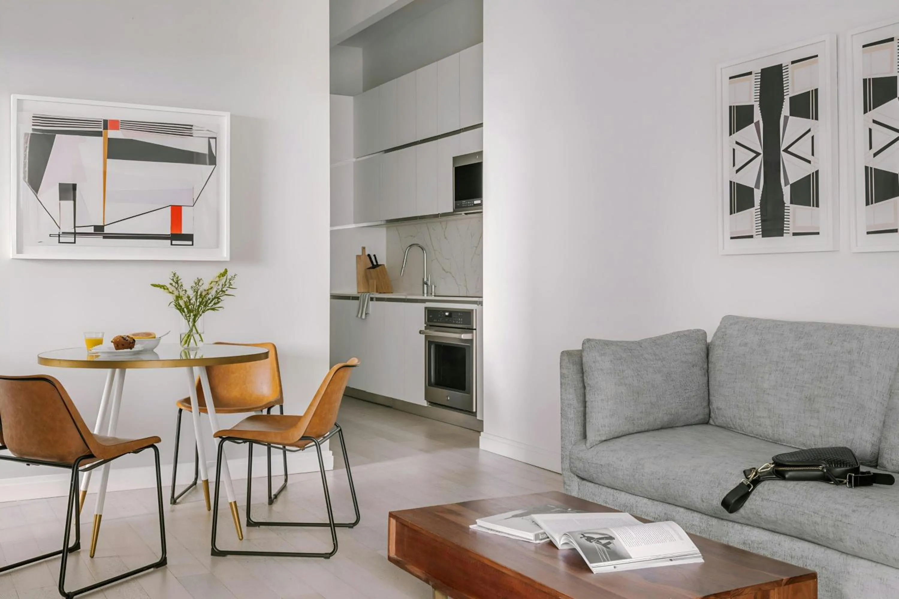 Living room in Sonder by Marriott Bonvoy Battery Park Apartments Financial District