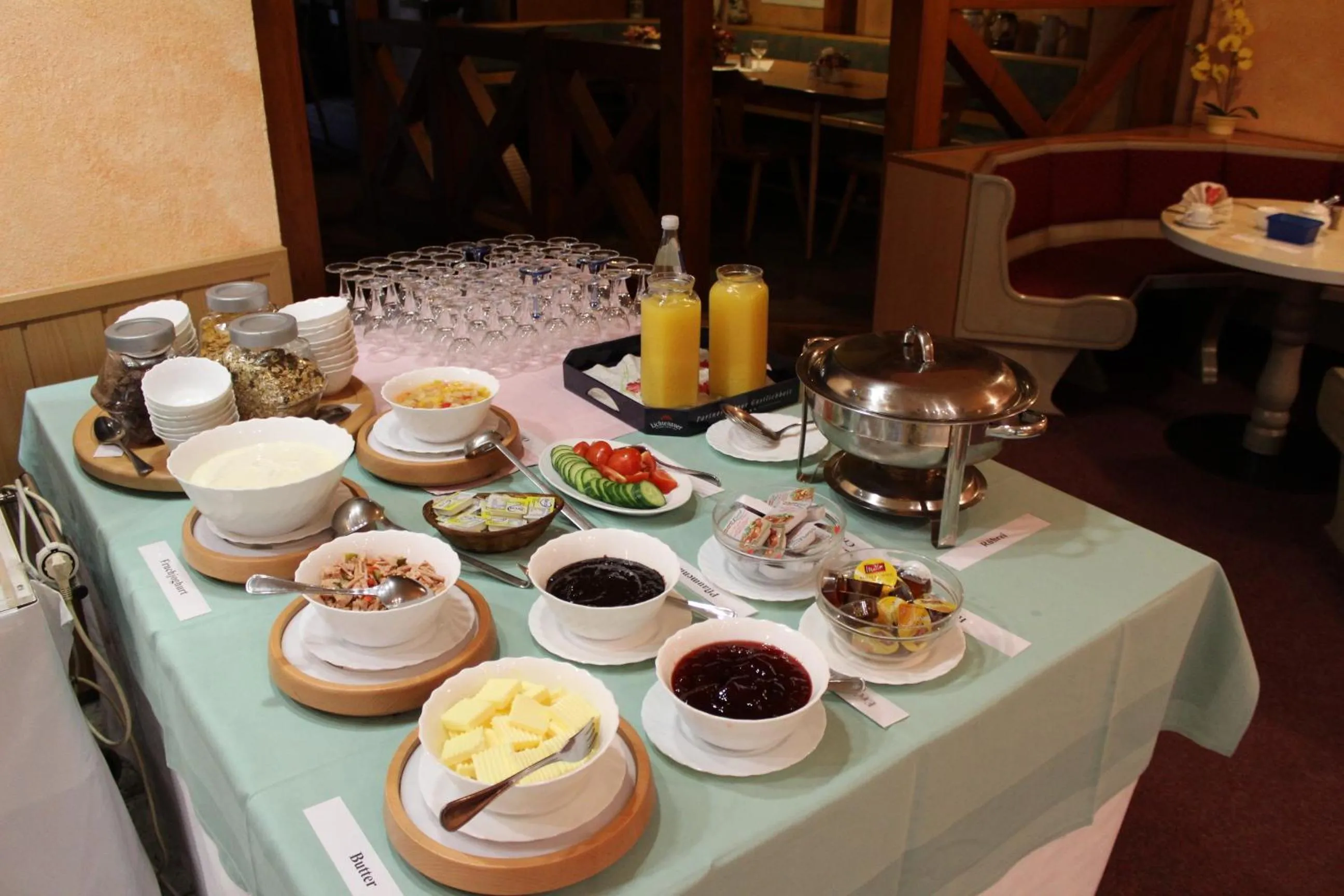 Food in Hotel Riedel