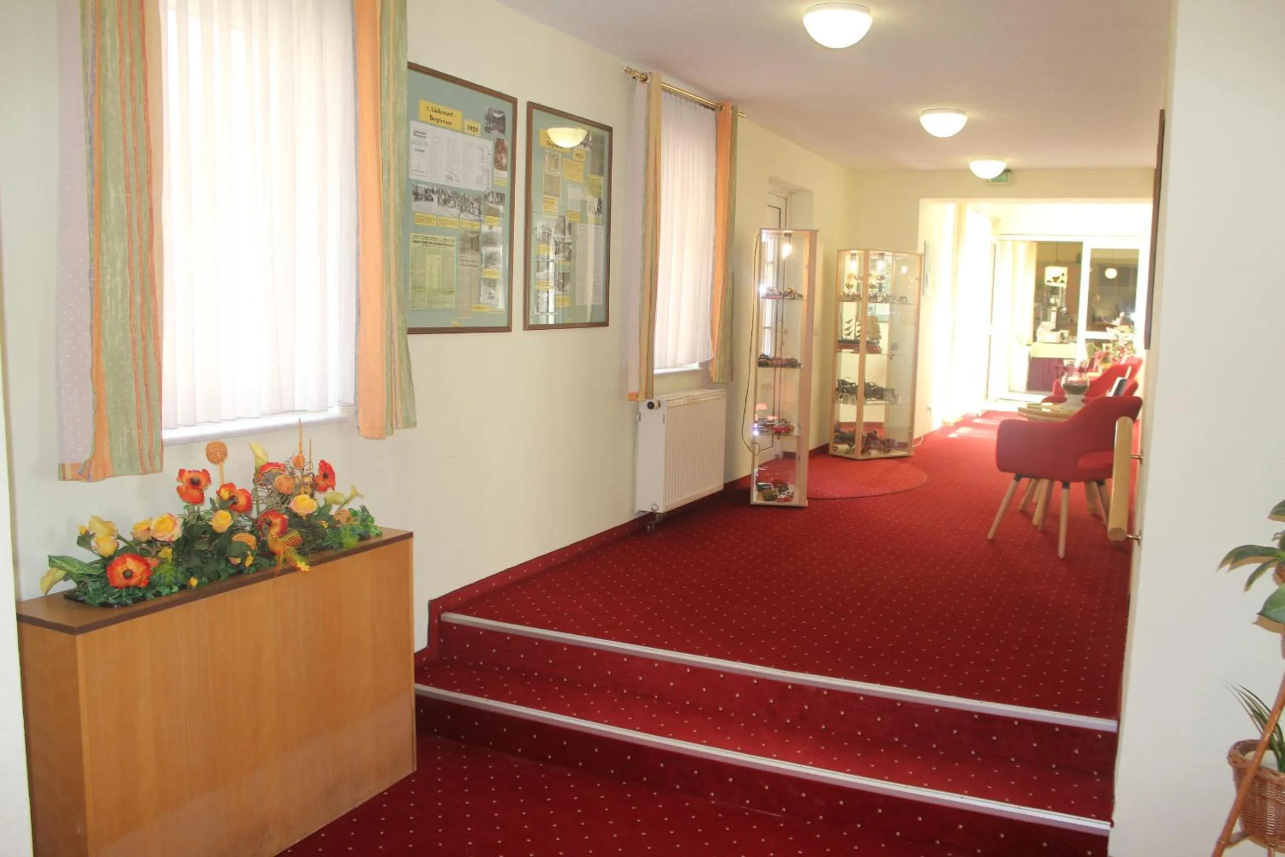 Lobby or reception in Hotel Riedel