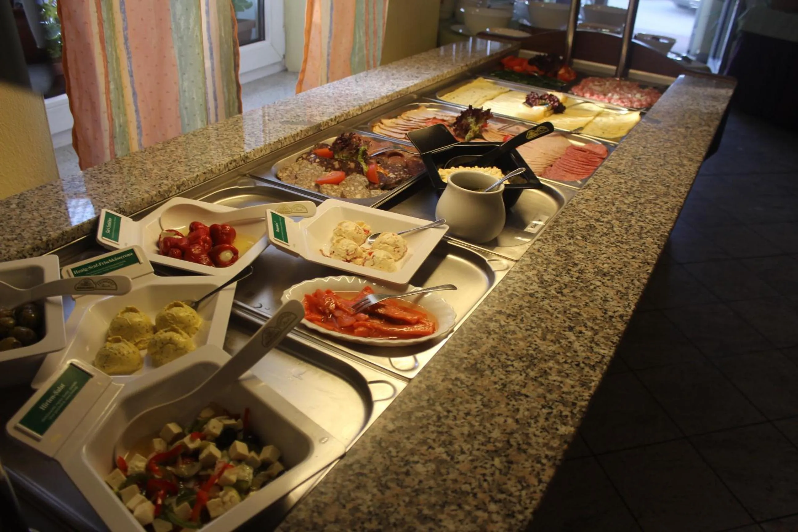 Buffet breakfast in Hotel Riedel