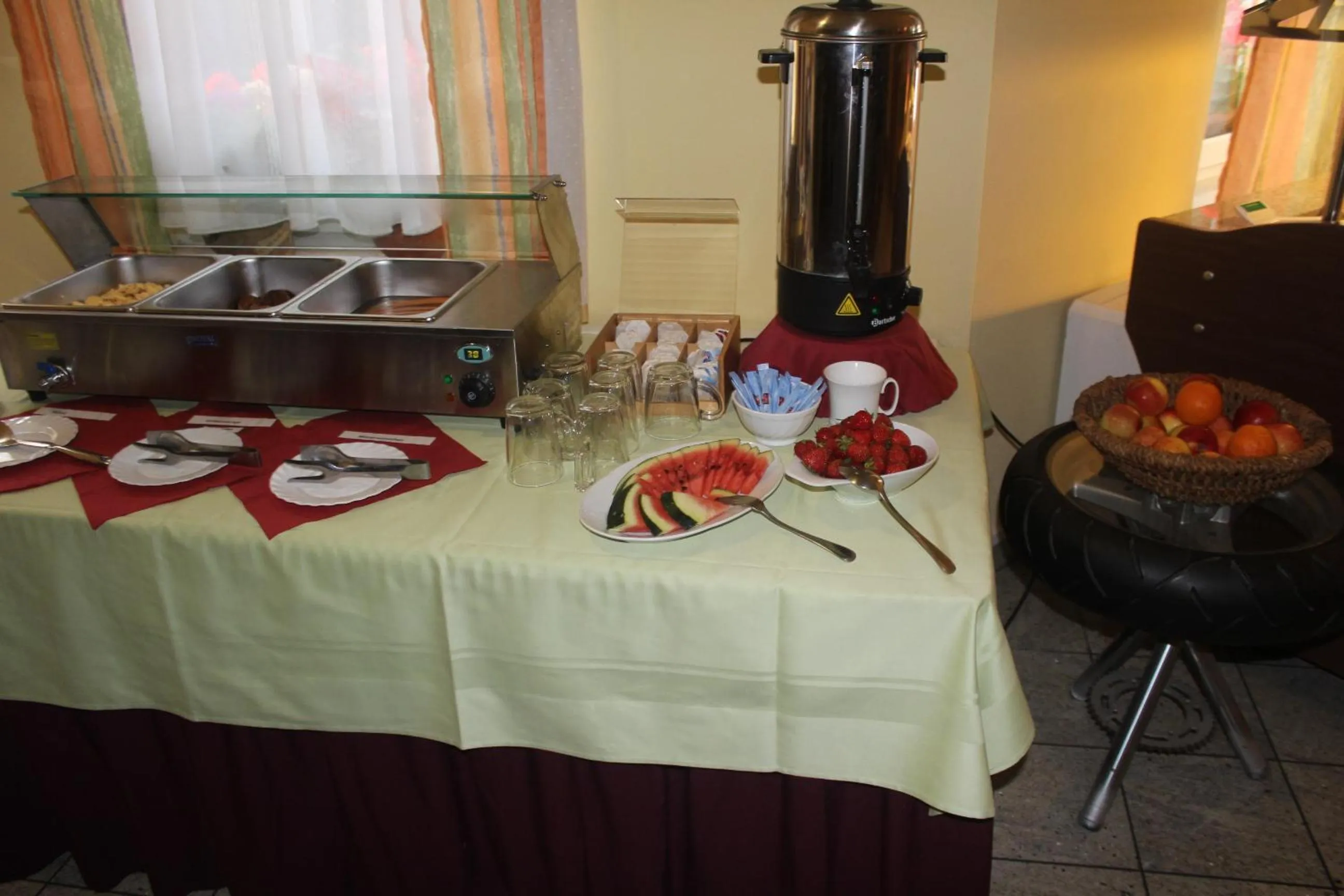 Buffet breakfast in Hotel Riedel