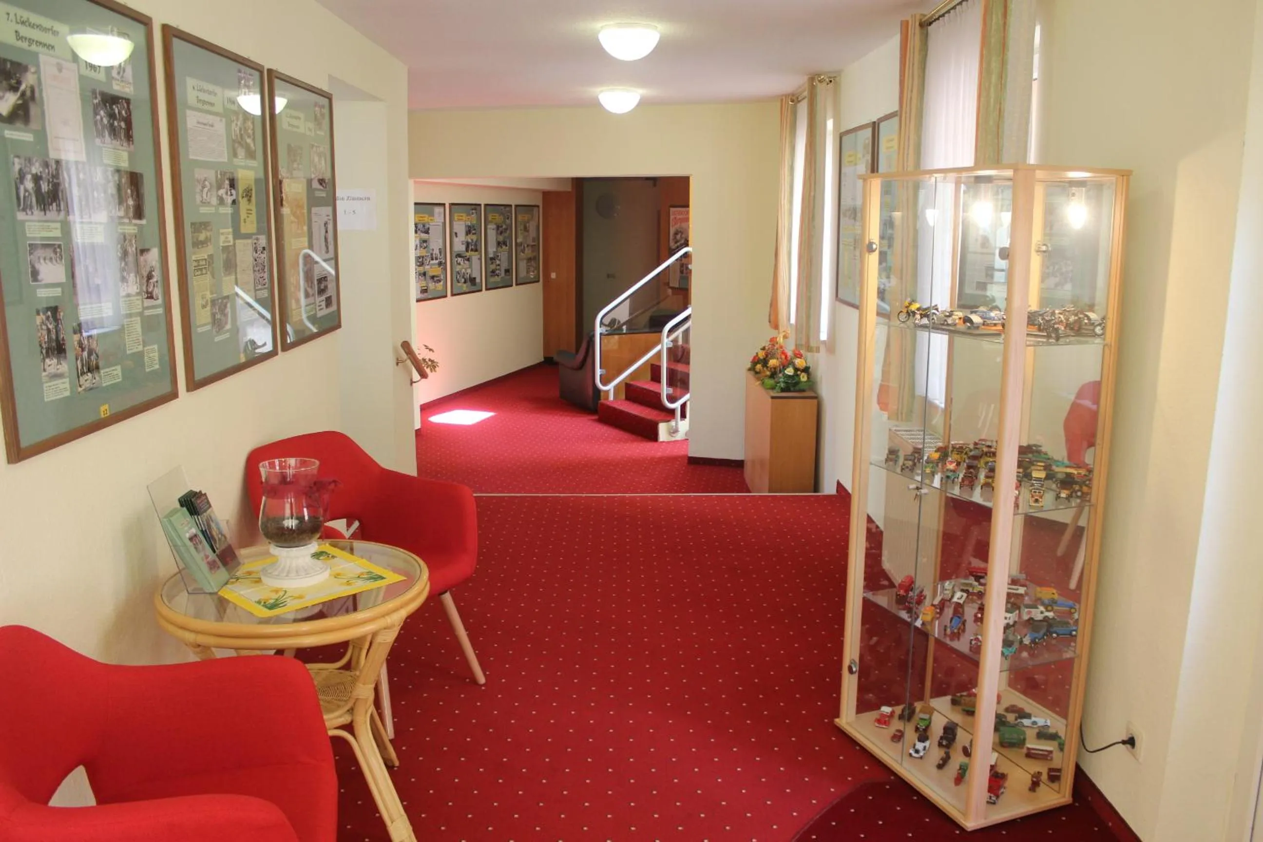 Lobby or reception in Hotel Riedel