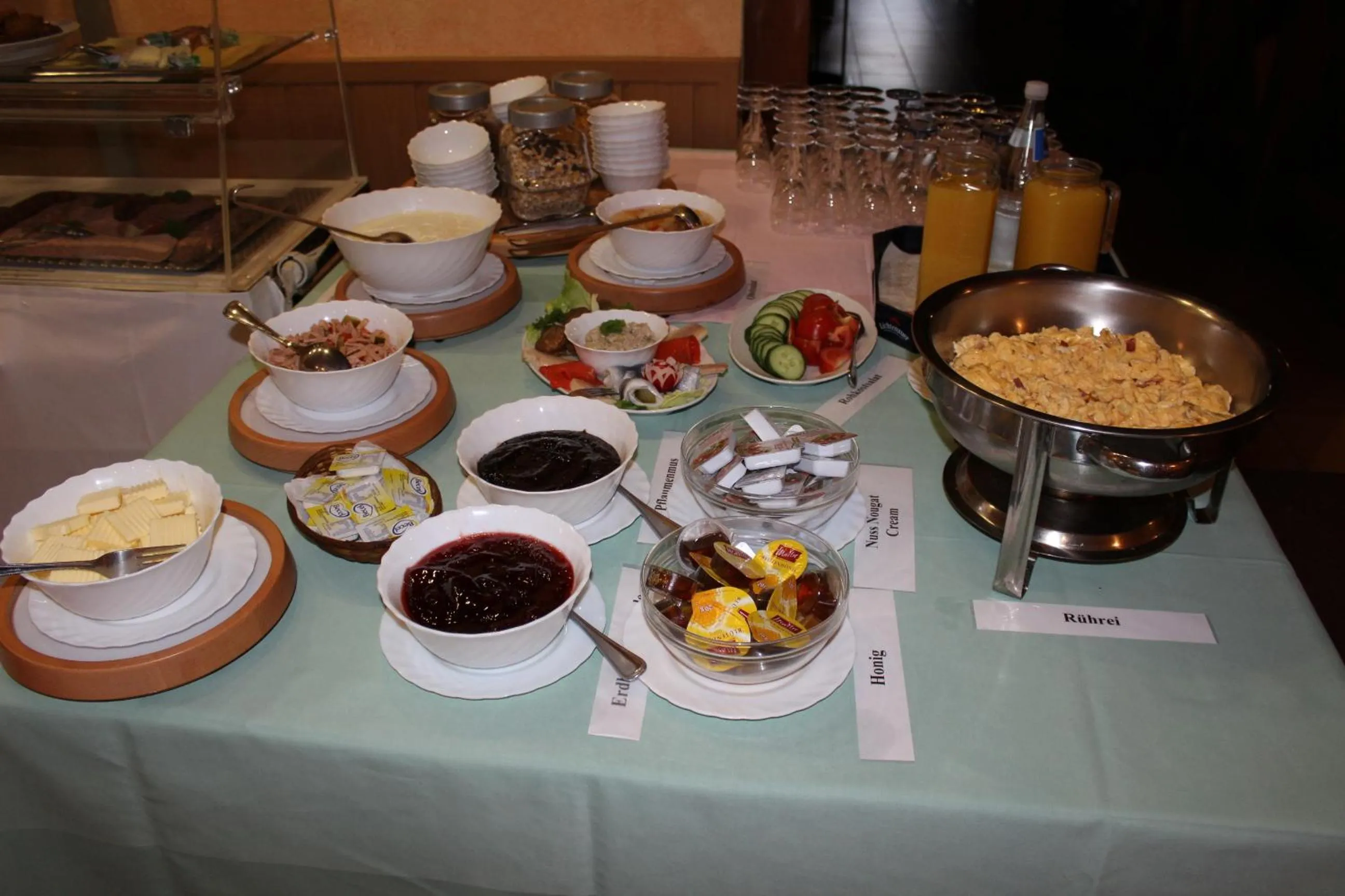 Food in Hotel Riedel