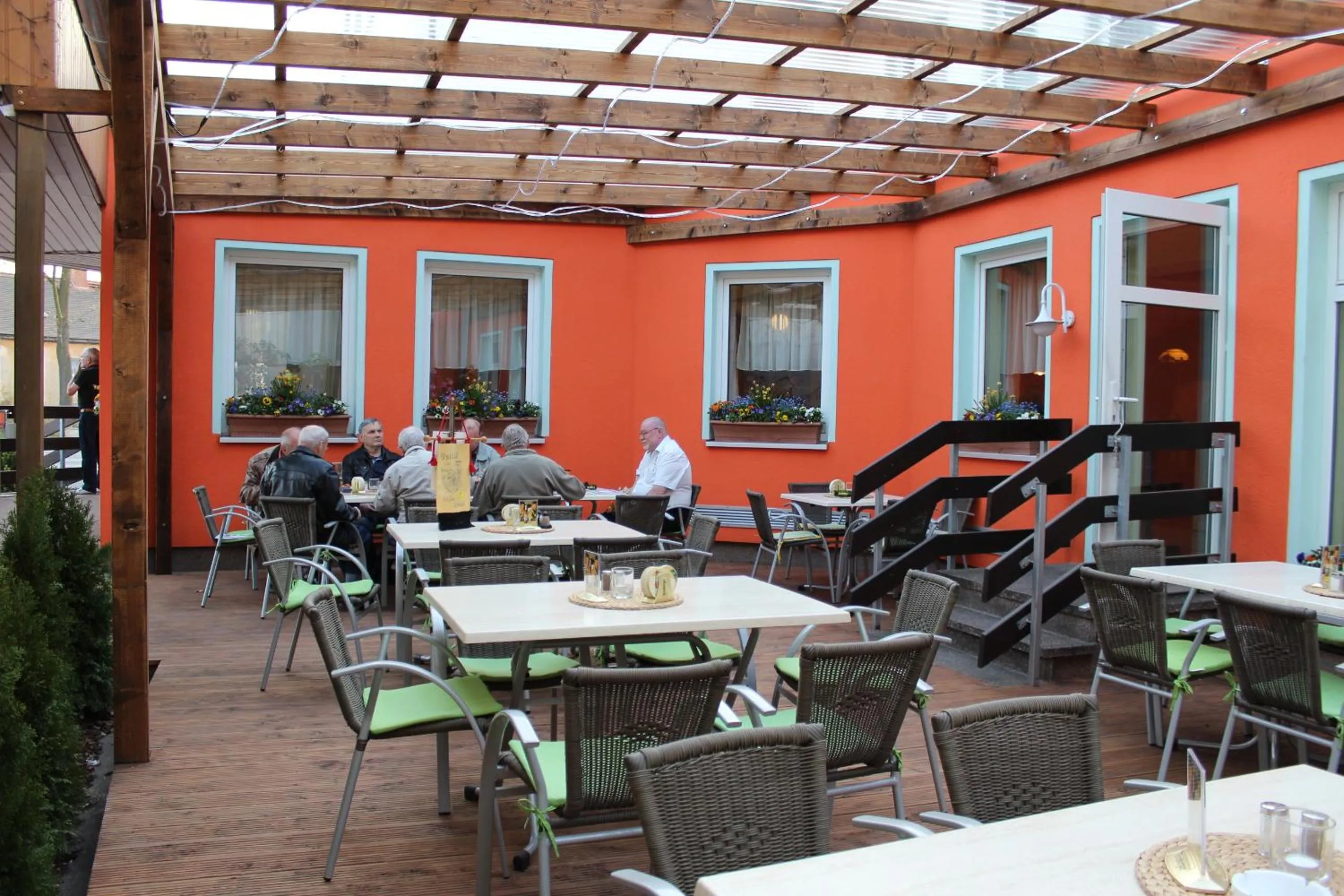 Garden in Hotel Riedel