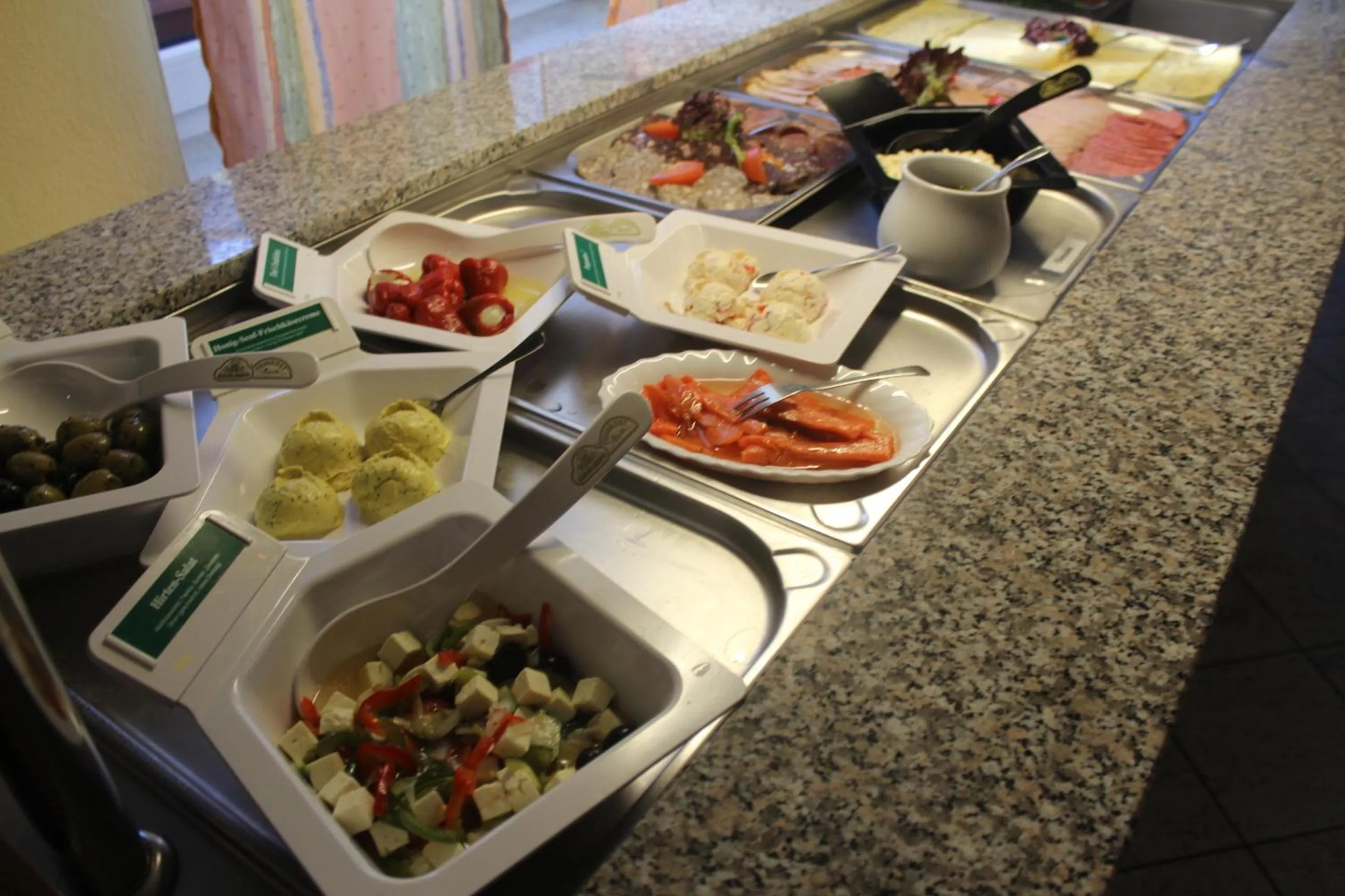 Buffet breakfast in Hotel Riedel