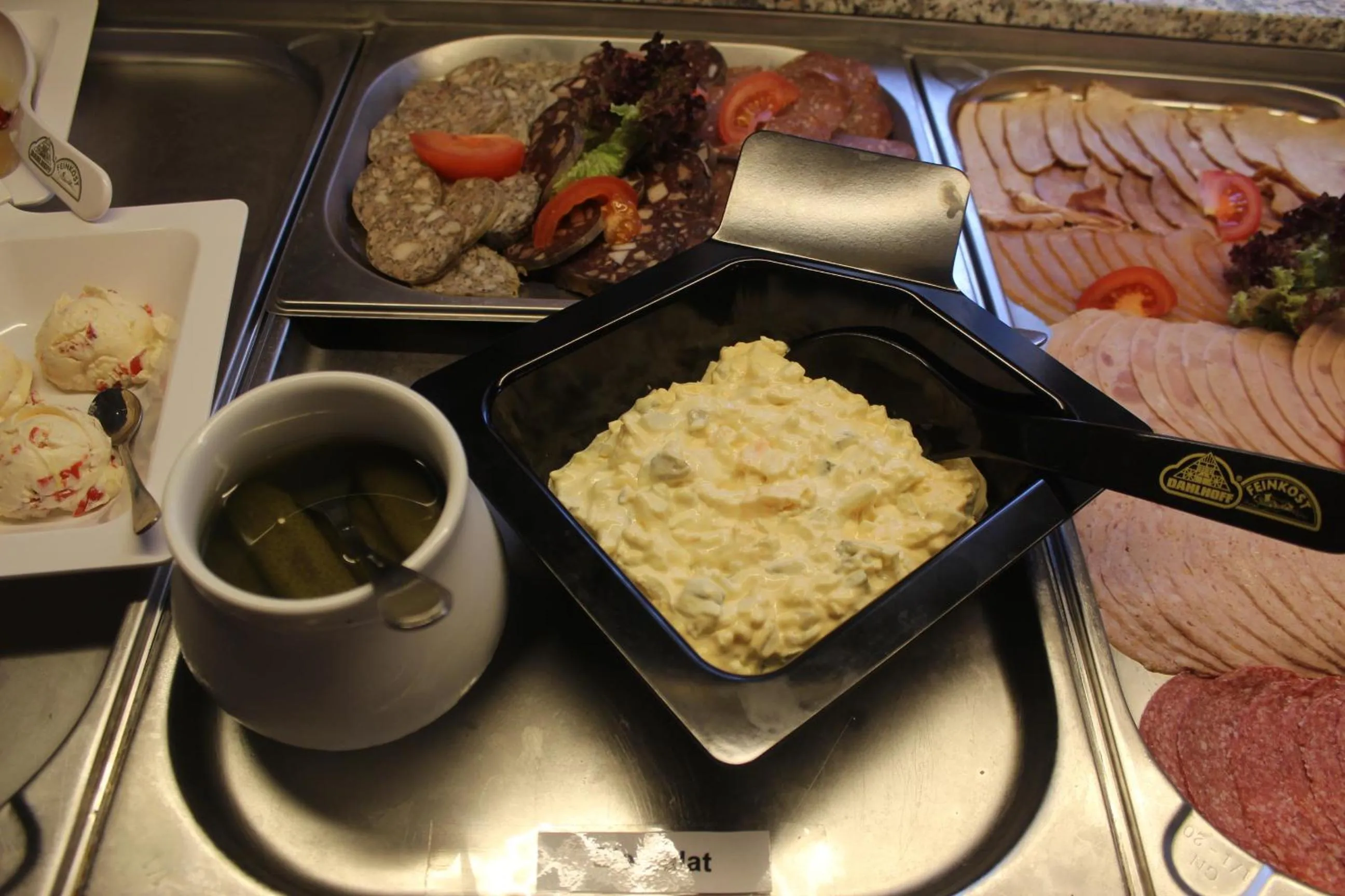 Buffet breakfast in Hotel Riedel