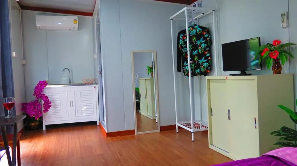 Bed in Pranot Apartment & Spa