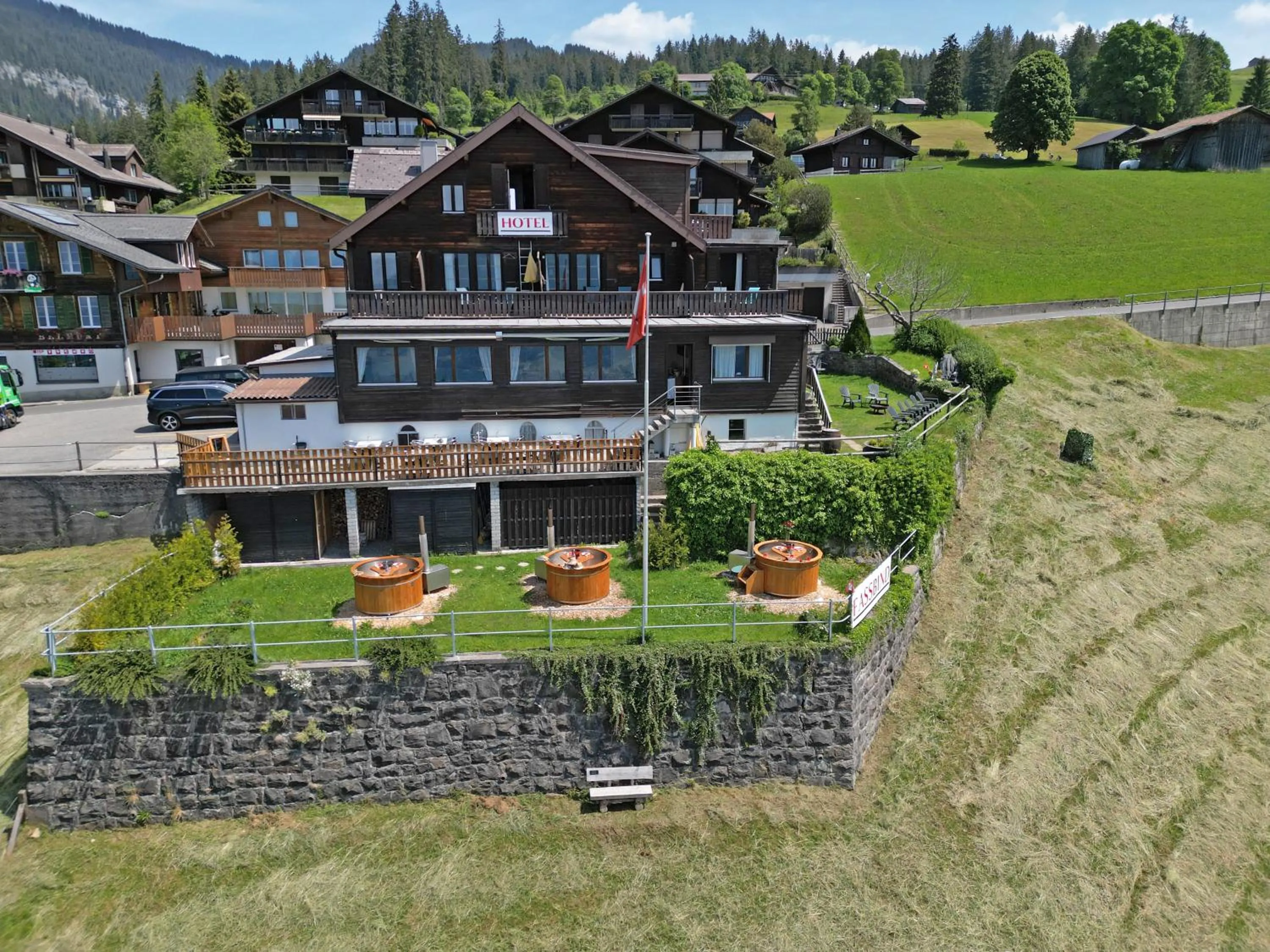 Property building in Hotel Fassbind Beausite