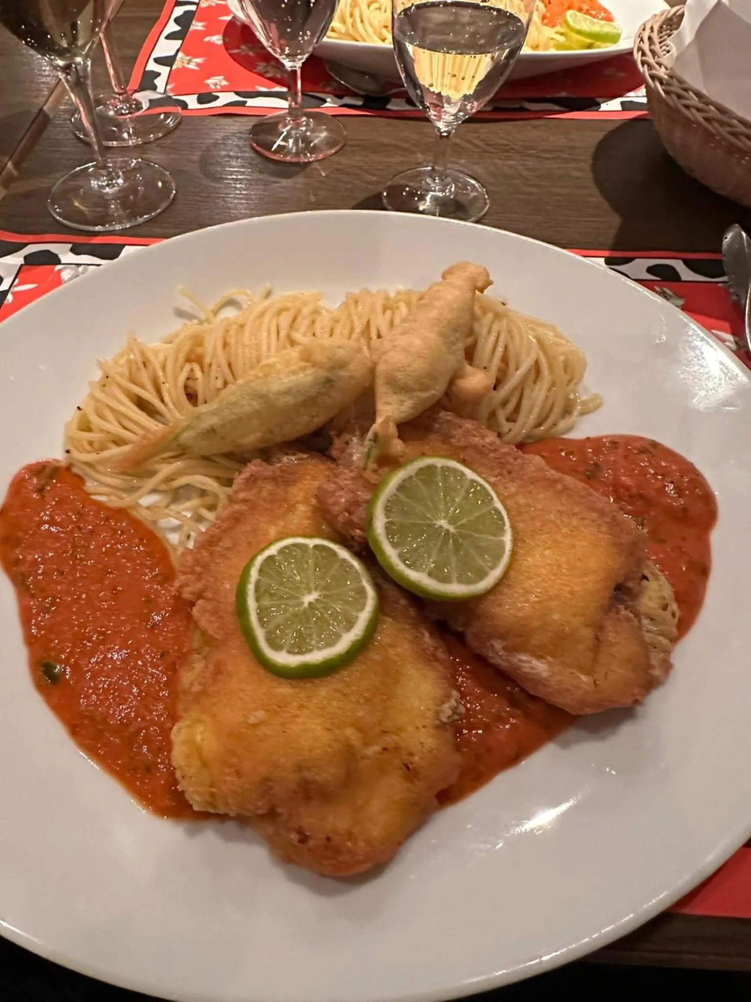 Dinner in Hotel Fassbind Beausite