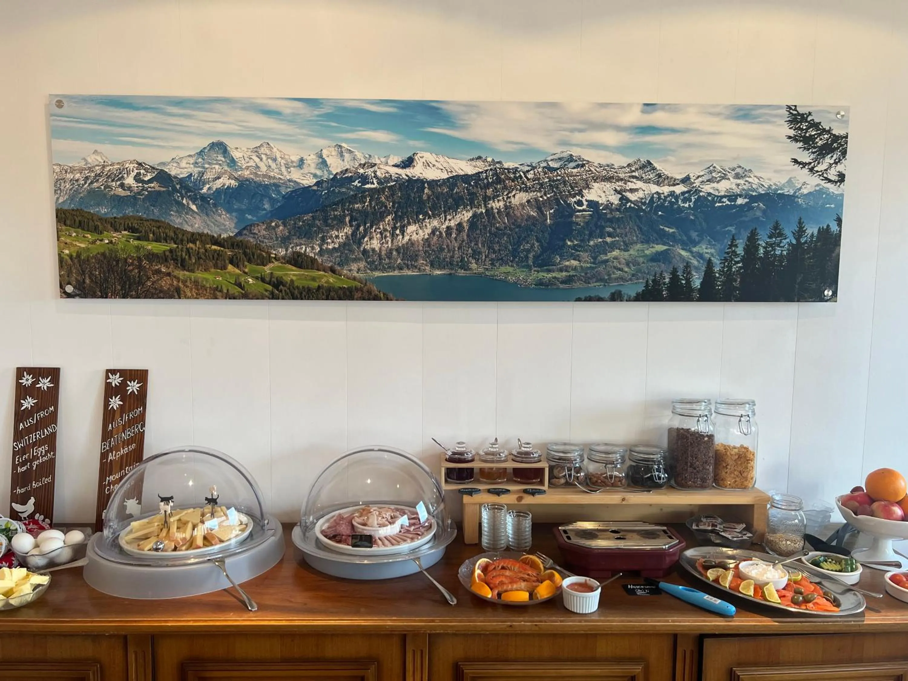 Breakfast in Hotel Fassbind Beausite