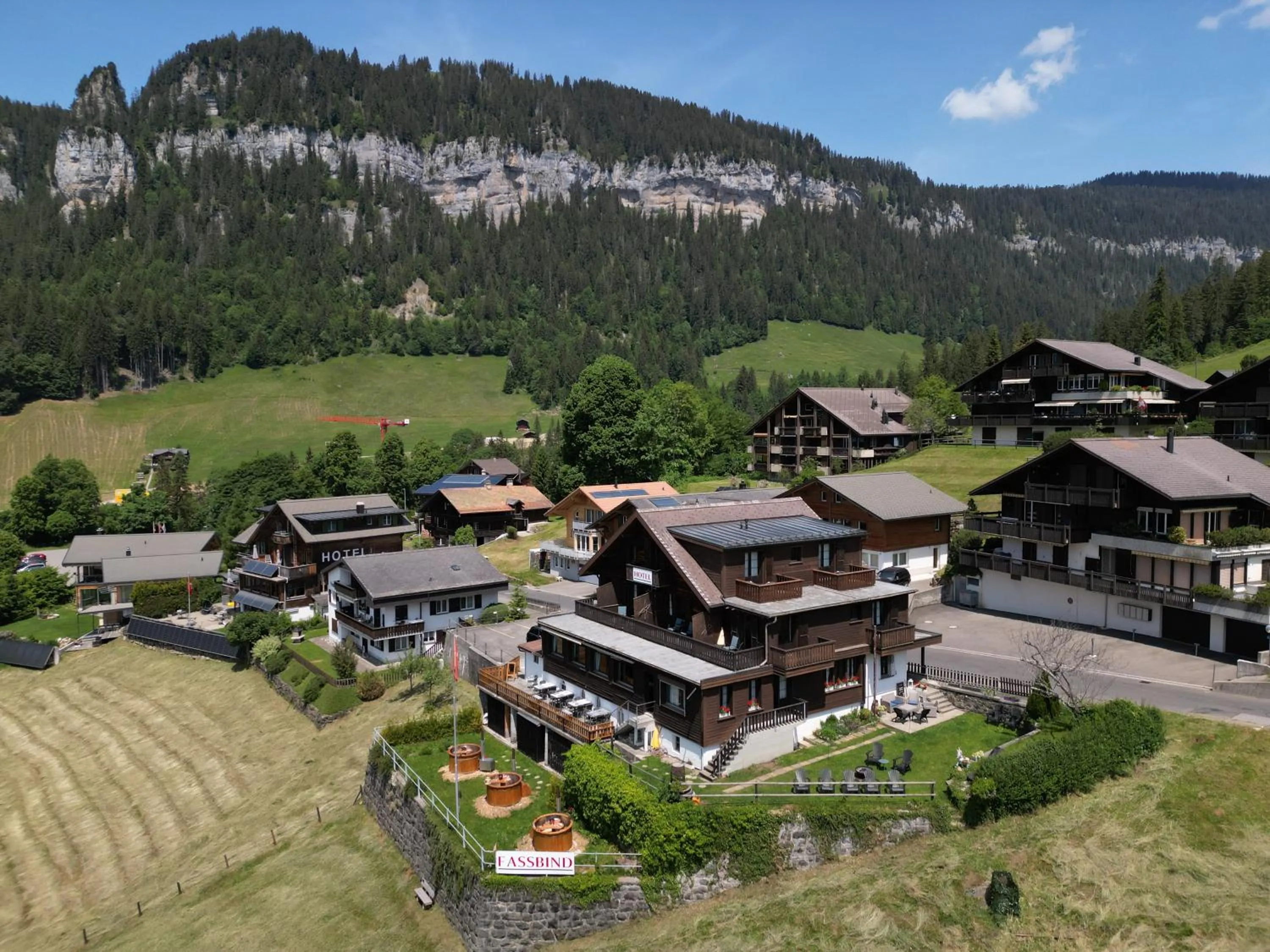 Property building in Hotel Fassbind Beausite