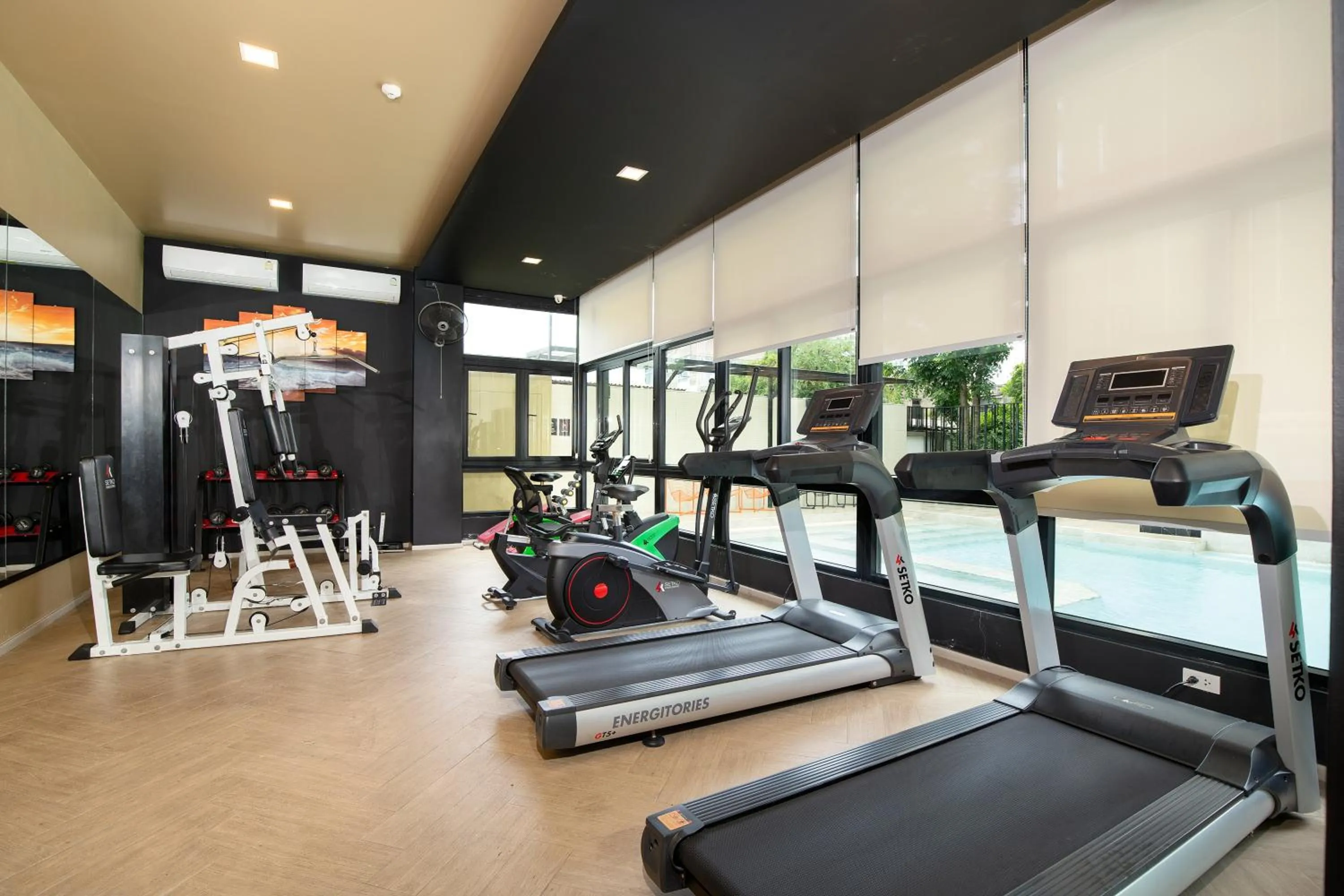 Fitness centre/facilities in Amanah Bangkok Hotel