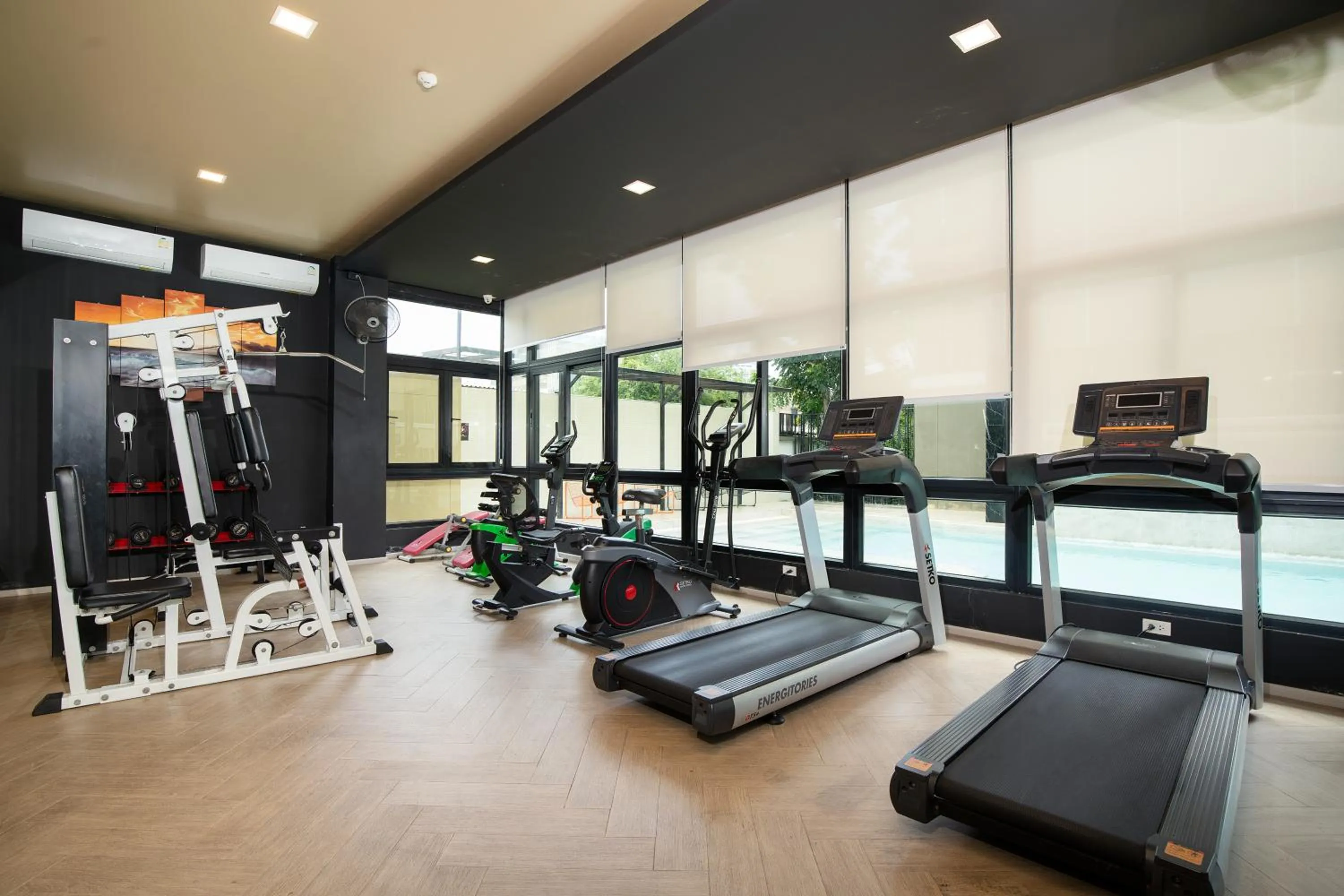 Fitness centre/facilities in Amanah Bangkok Hotel