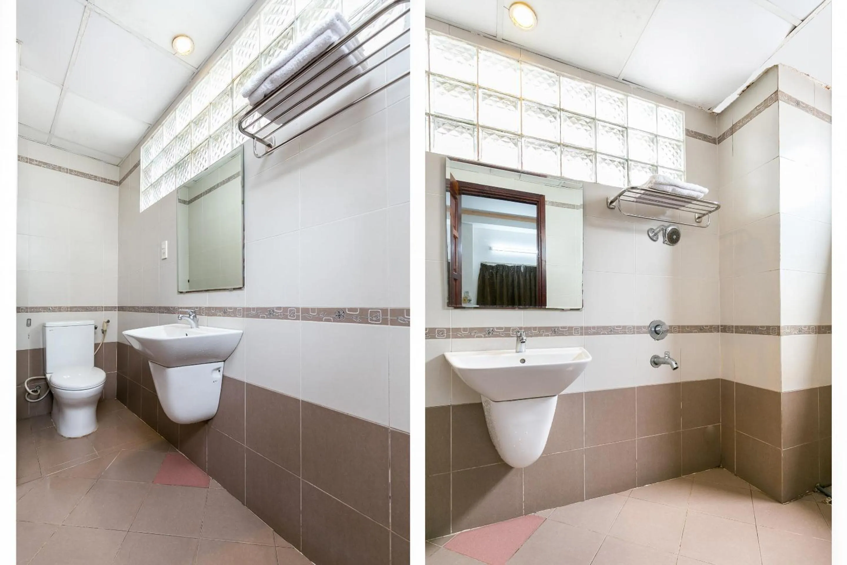 Bathroom in Vien Ngoc Xanh Hotel