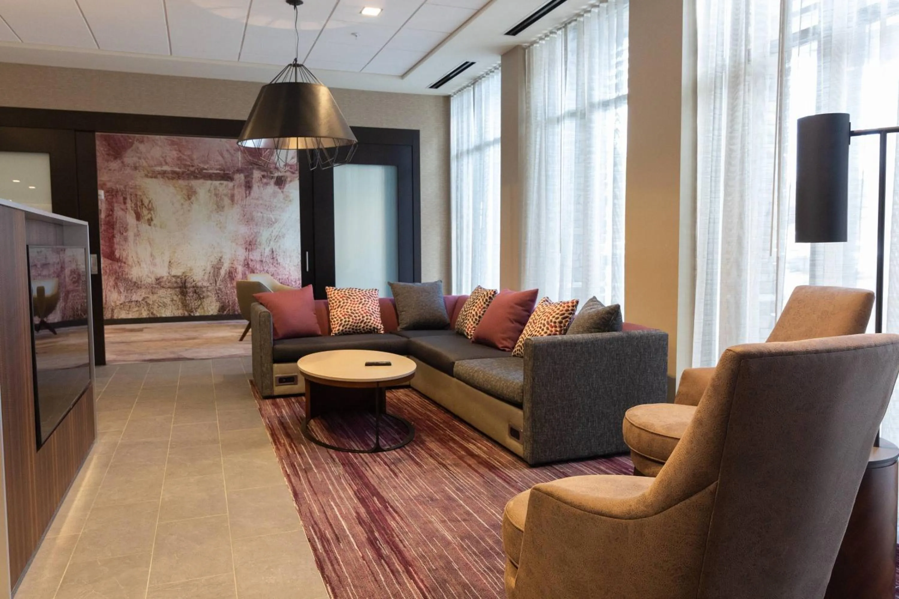 Lobby or reception in Courtyard by Marriott Cartersville