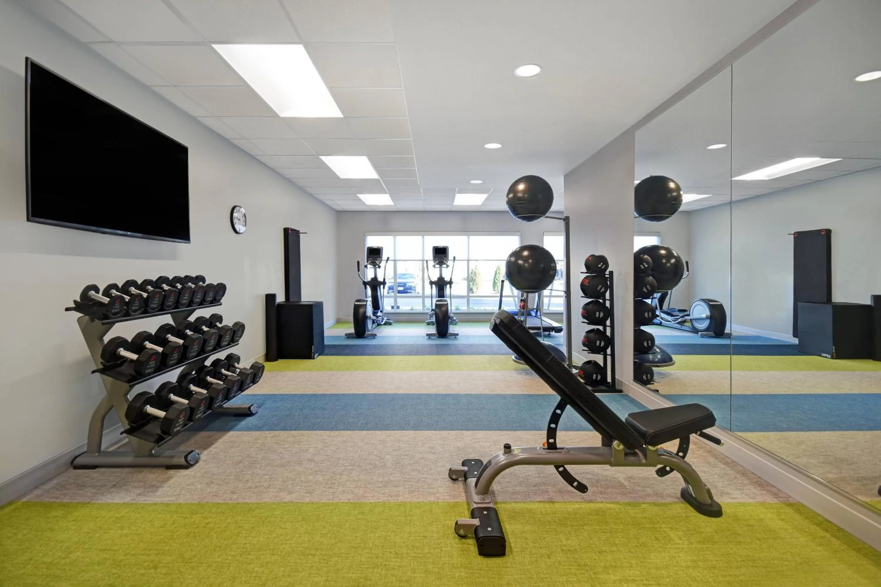 Fitness centre/facilities in TownePlace Suites by Marriott Fall River Westport