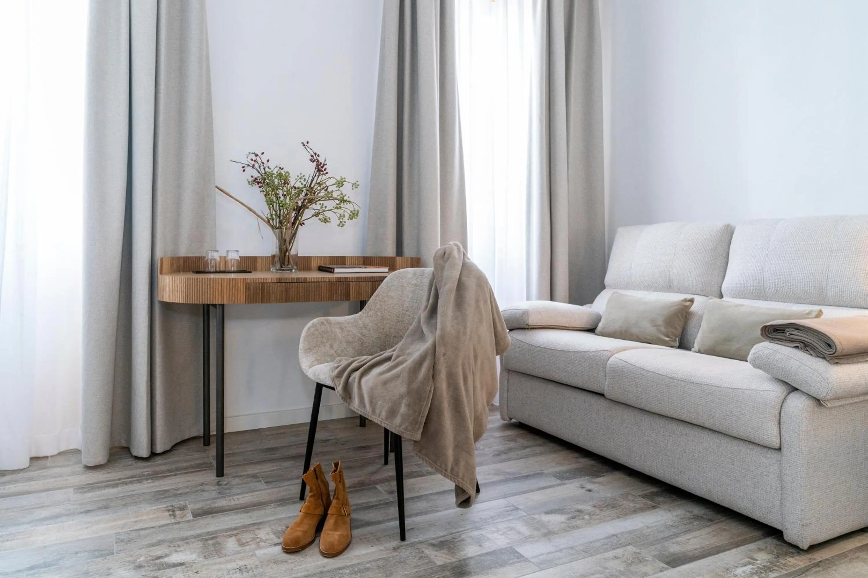 Seating area in Encant de Alaior Boutique Hotel