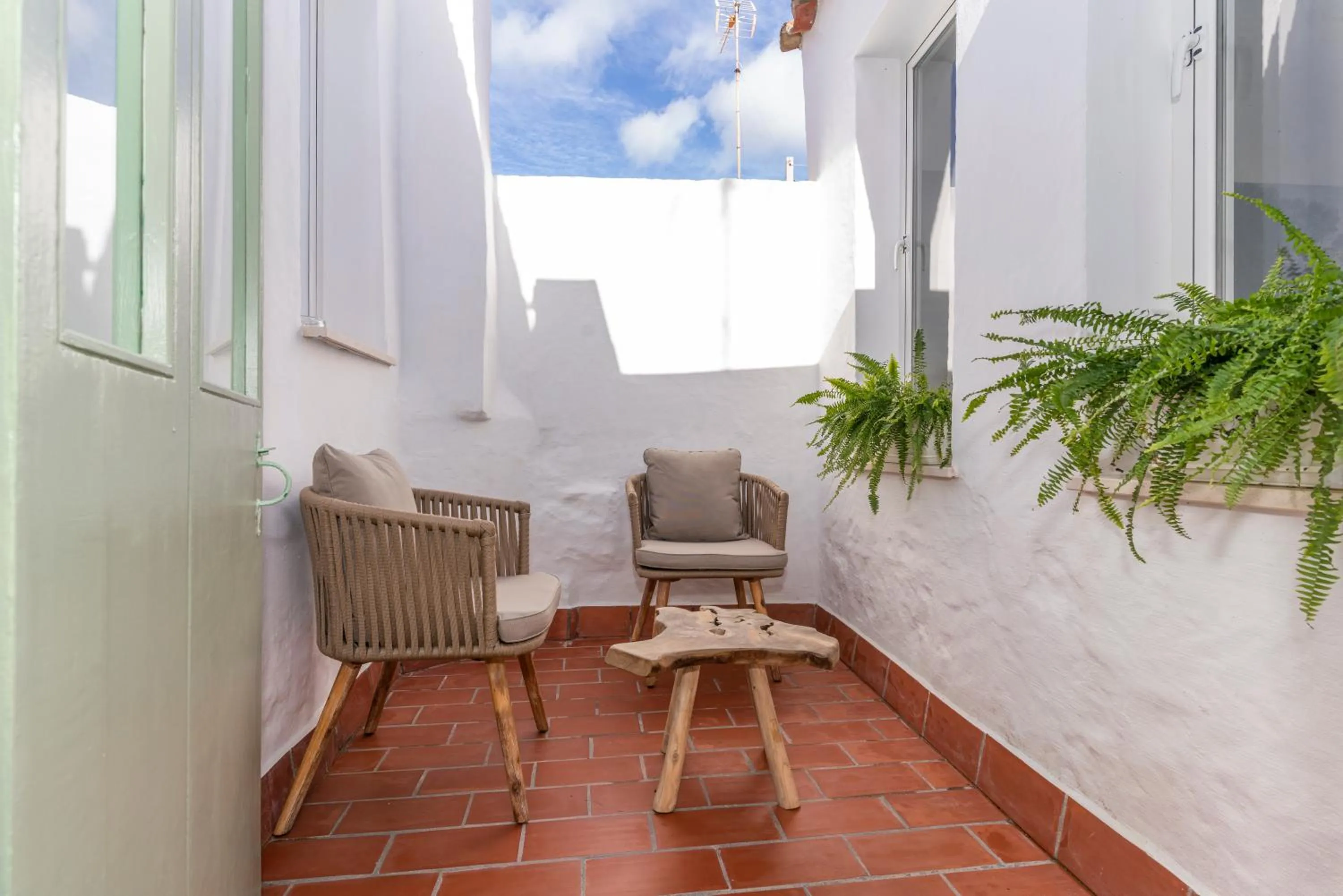 Patio in Encant de Alaior Boutique Hotel