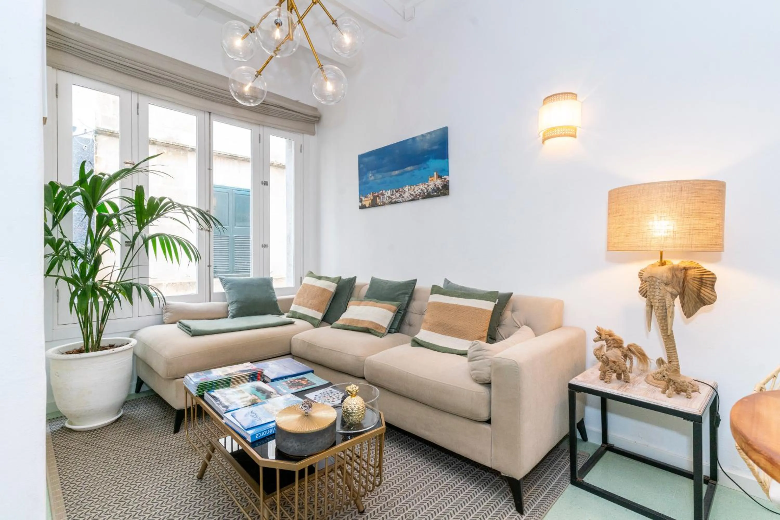 Living room in Encant de Alaior Boutique Hotel