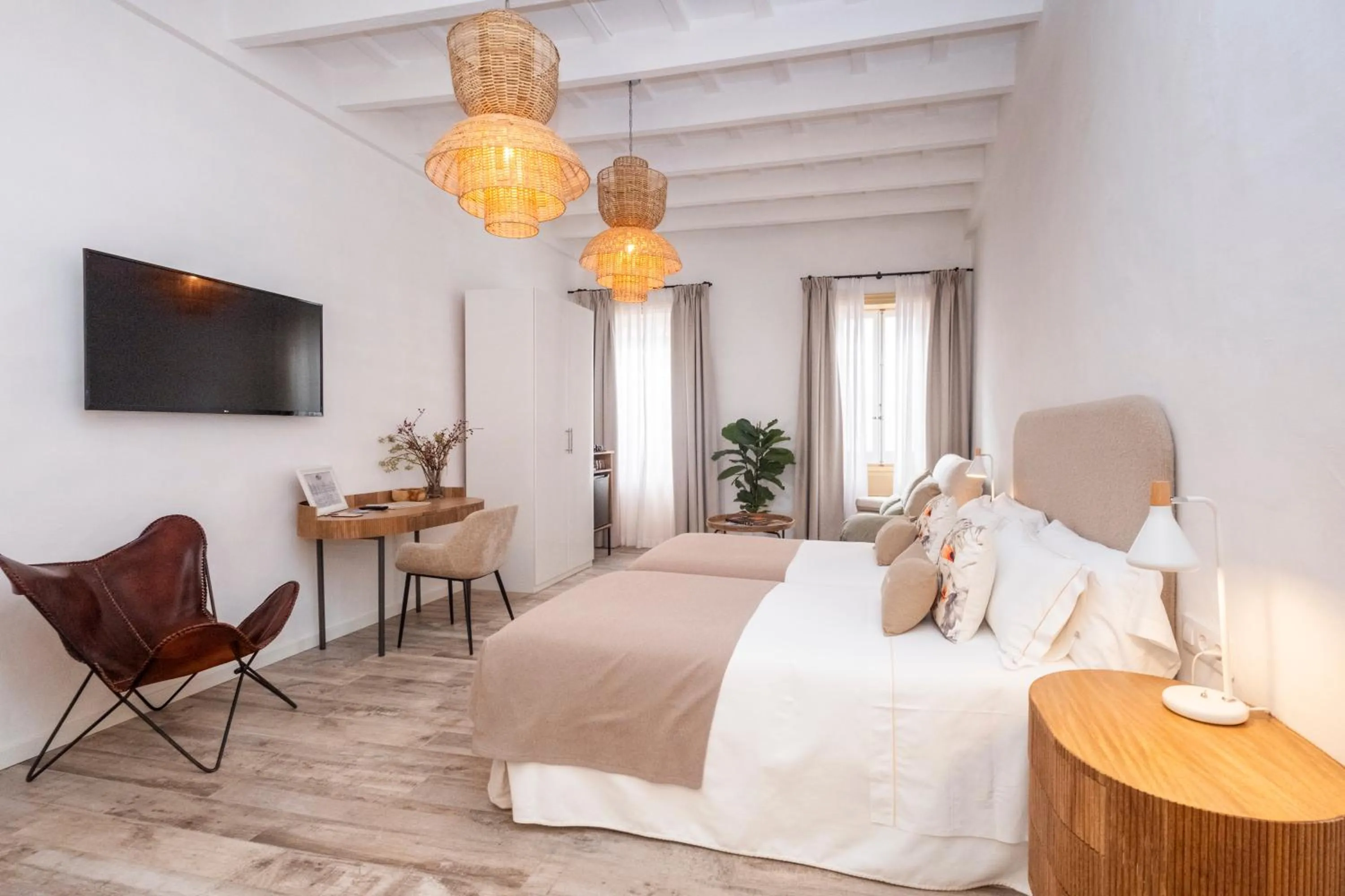 Bed in Encant de Alaior Boutique Hotel