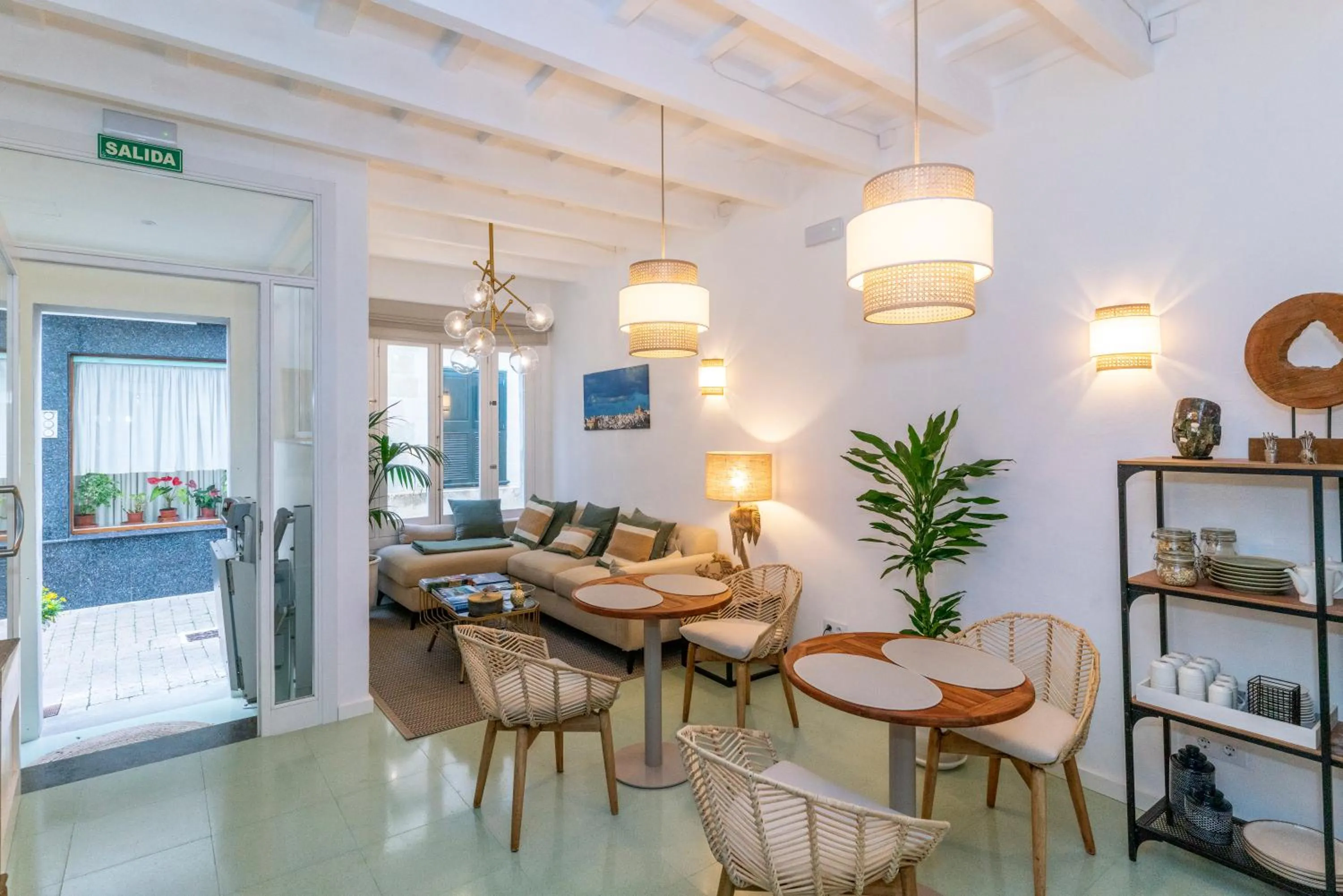 Lobby or reception in Encant de Alaior Boutique Hotel